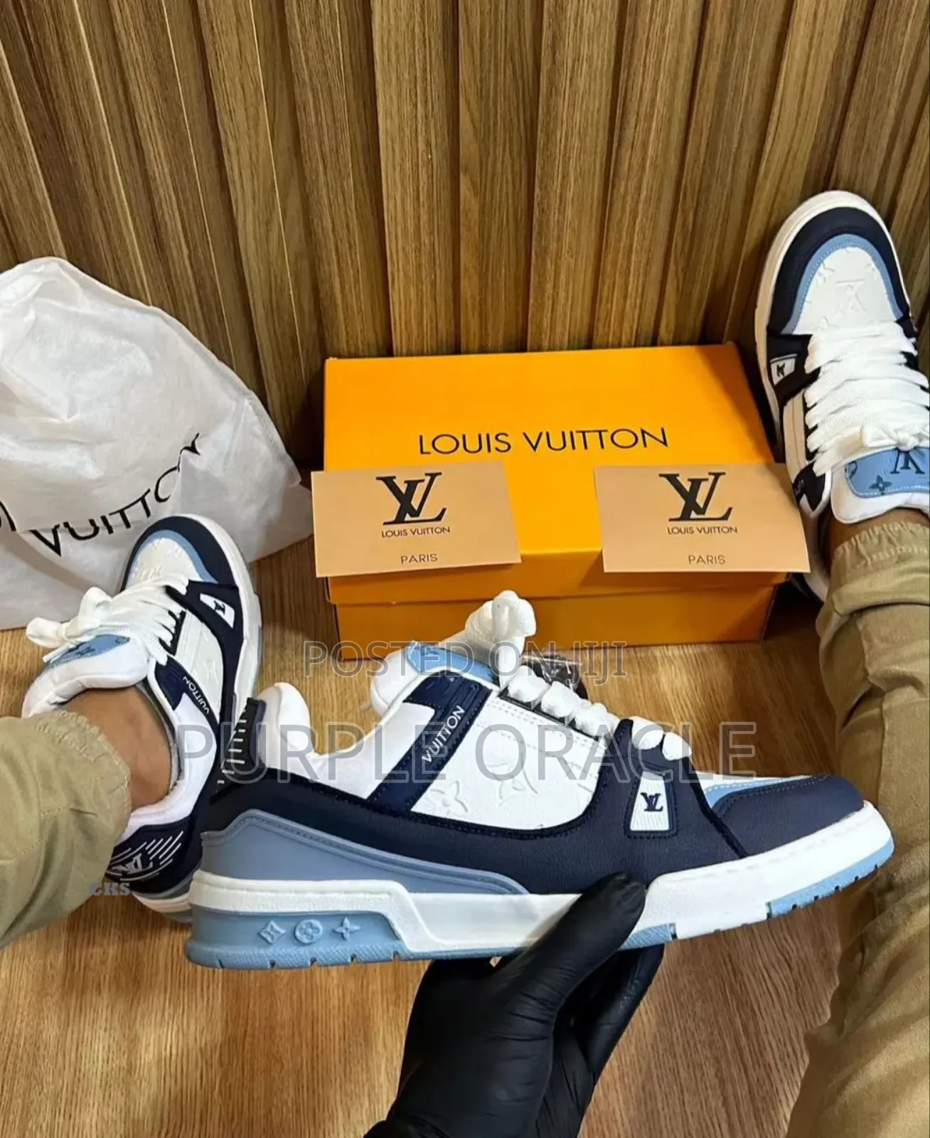 Louis Vuitton Bold Street-Style Men’S Sneaker