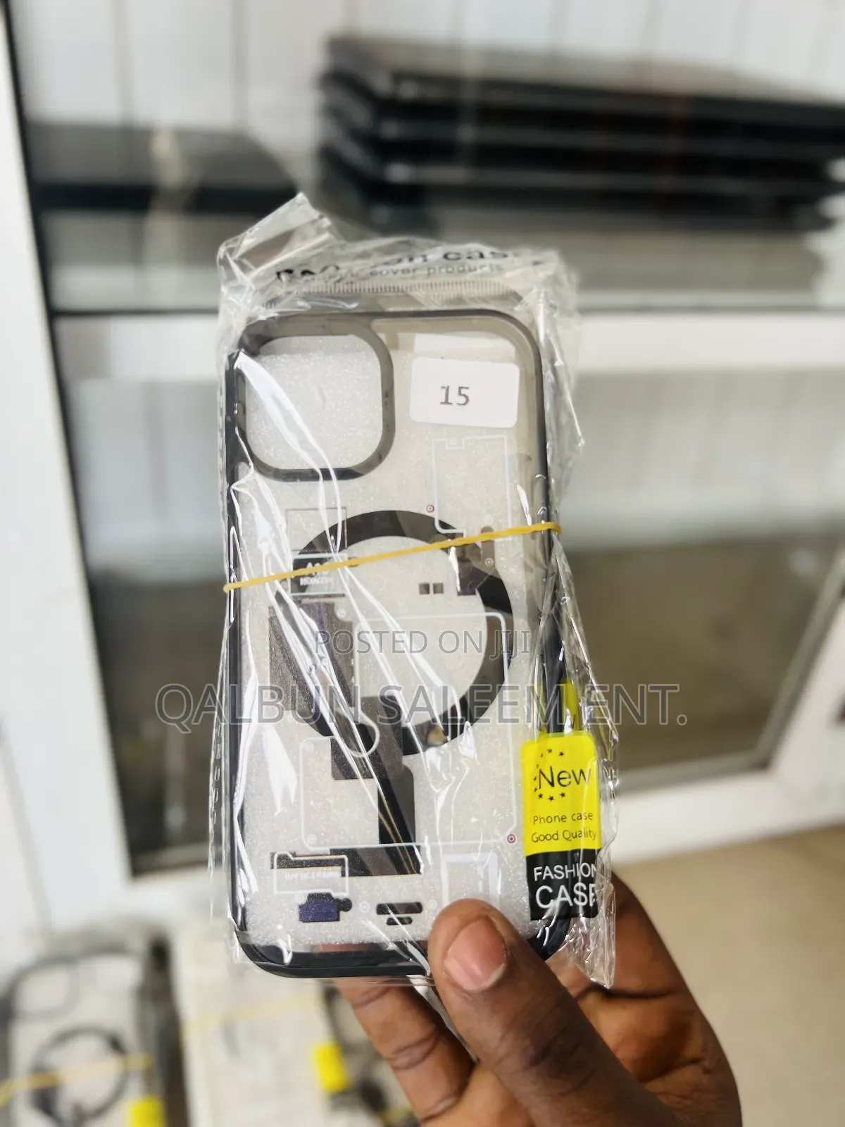 Apple A16 Clear Case Magnetic Ring For iPhone 11-15 Series