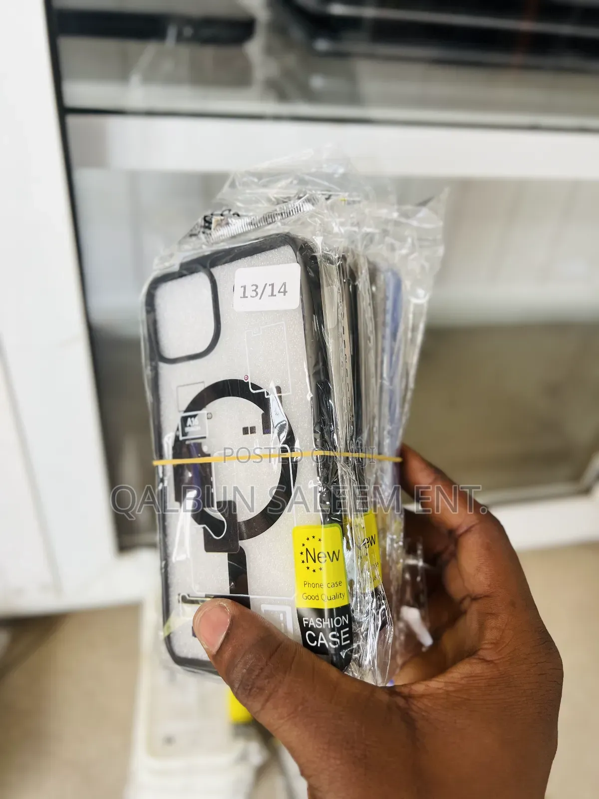 Apple A16 Clear Case Magnetic Ring For iPhone 11-15 Series