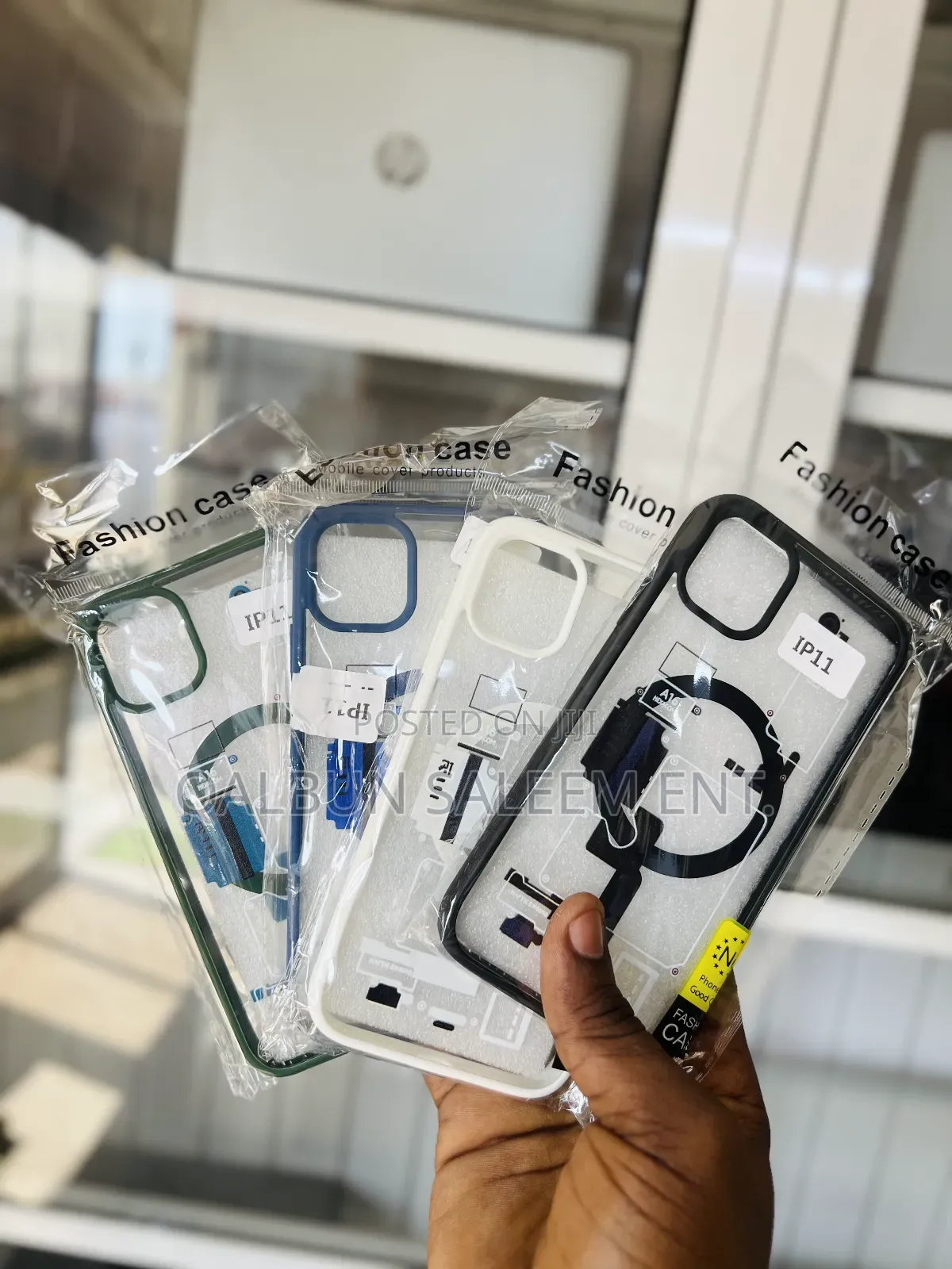 Apple A16 Clear Case Magnetic Ring For iPhone 11-15 Series