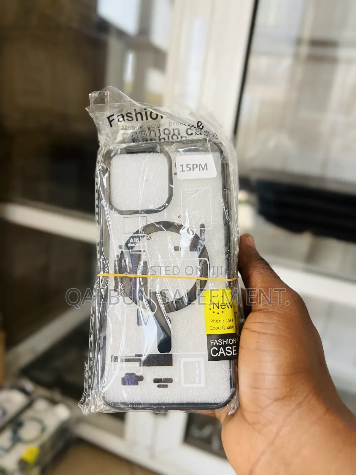 Apple A16 Clear Case Magnetic Ring For iPhone 11-15 Series