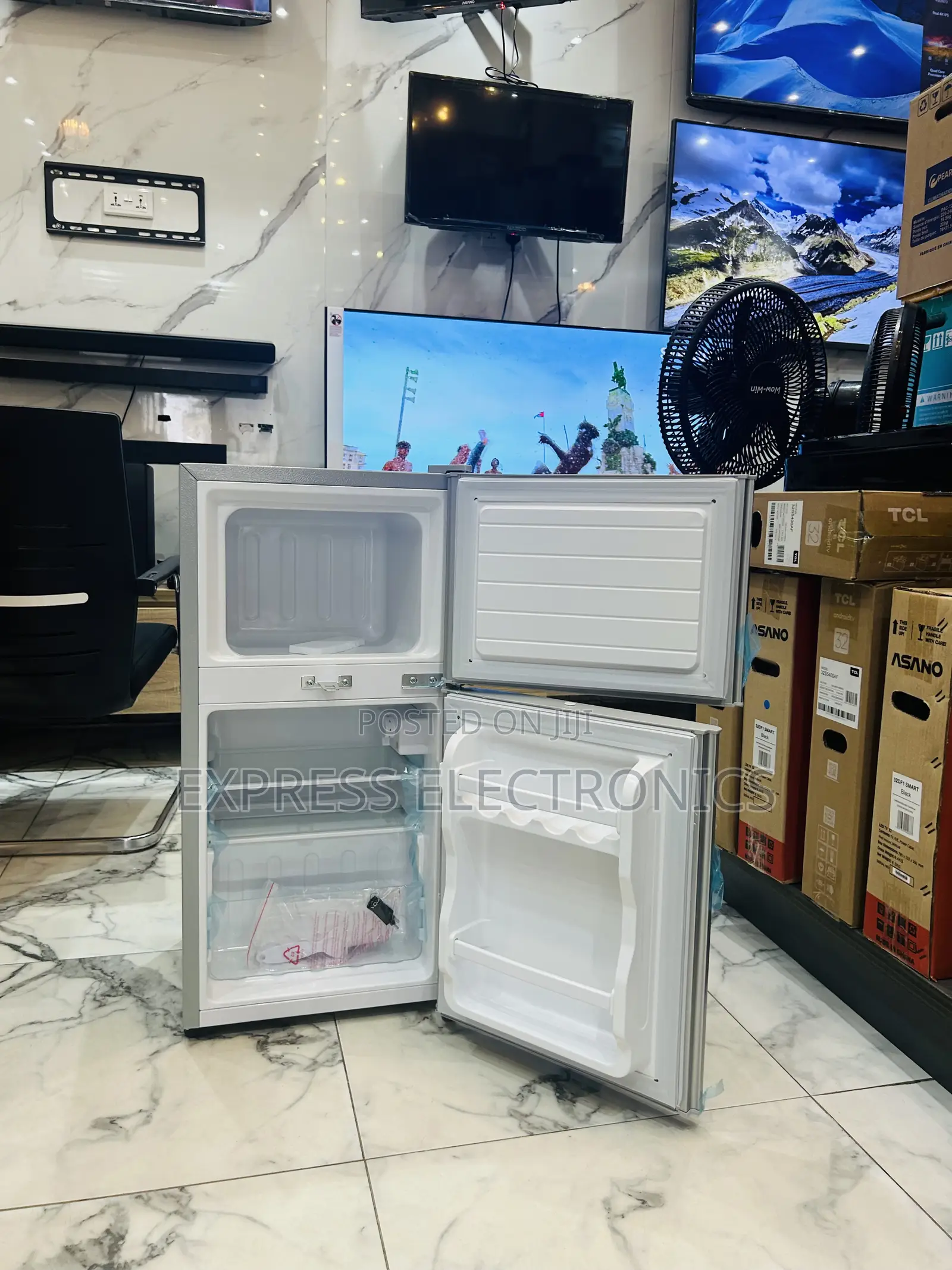 Locate Us at Adabraka for Galaxy Doube Door Fridge Mini