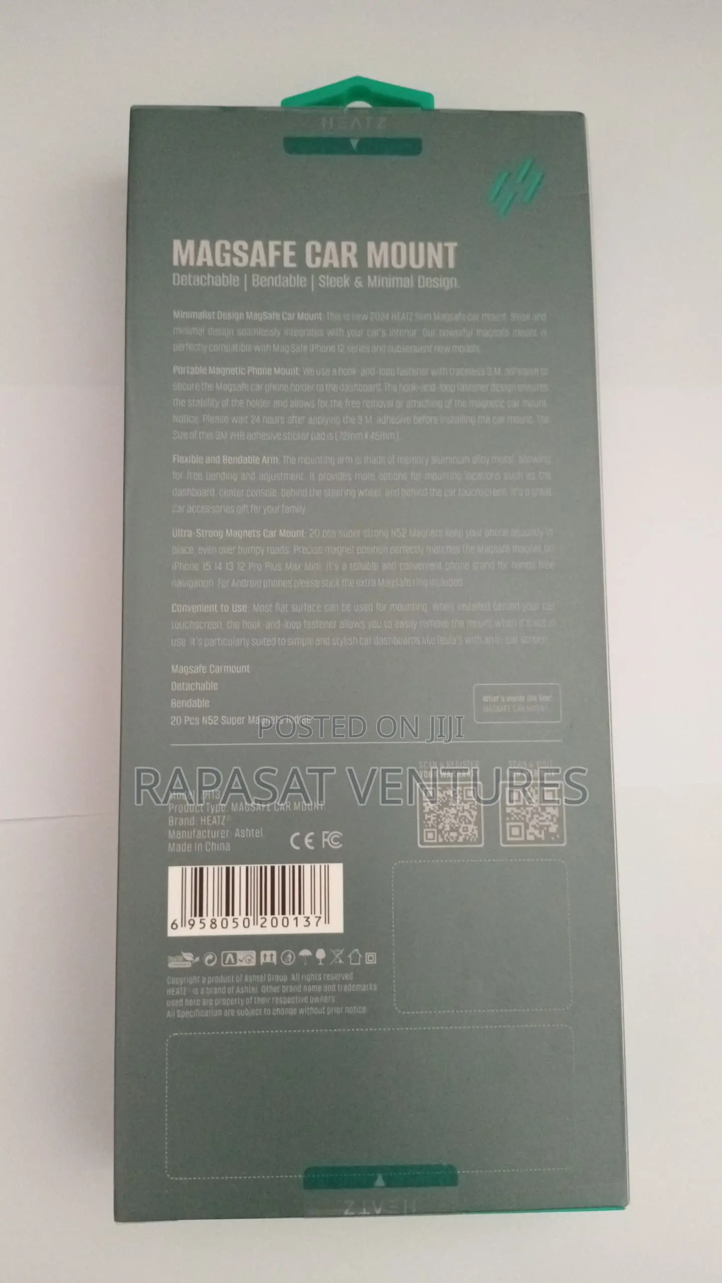 Heatz Zh13 Magsafe Car Mount