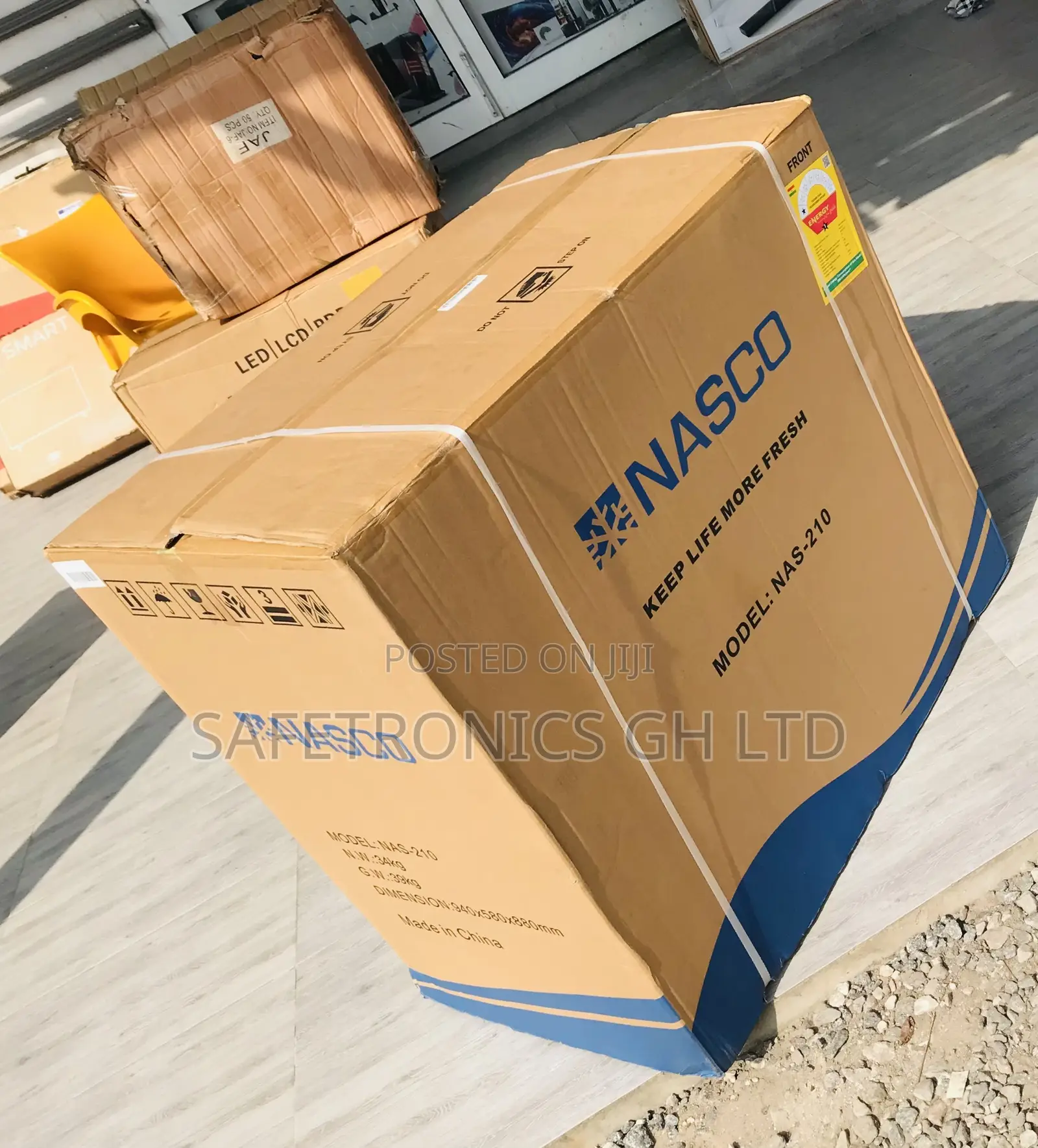 Best Efficiency 200 Liters Freezer. Nas-210 Singledoor 