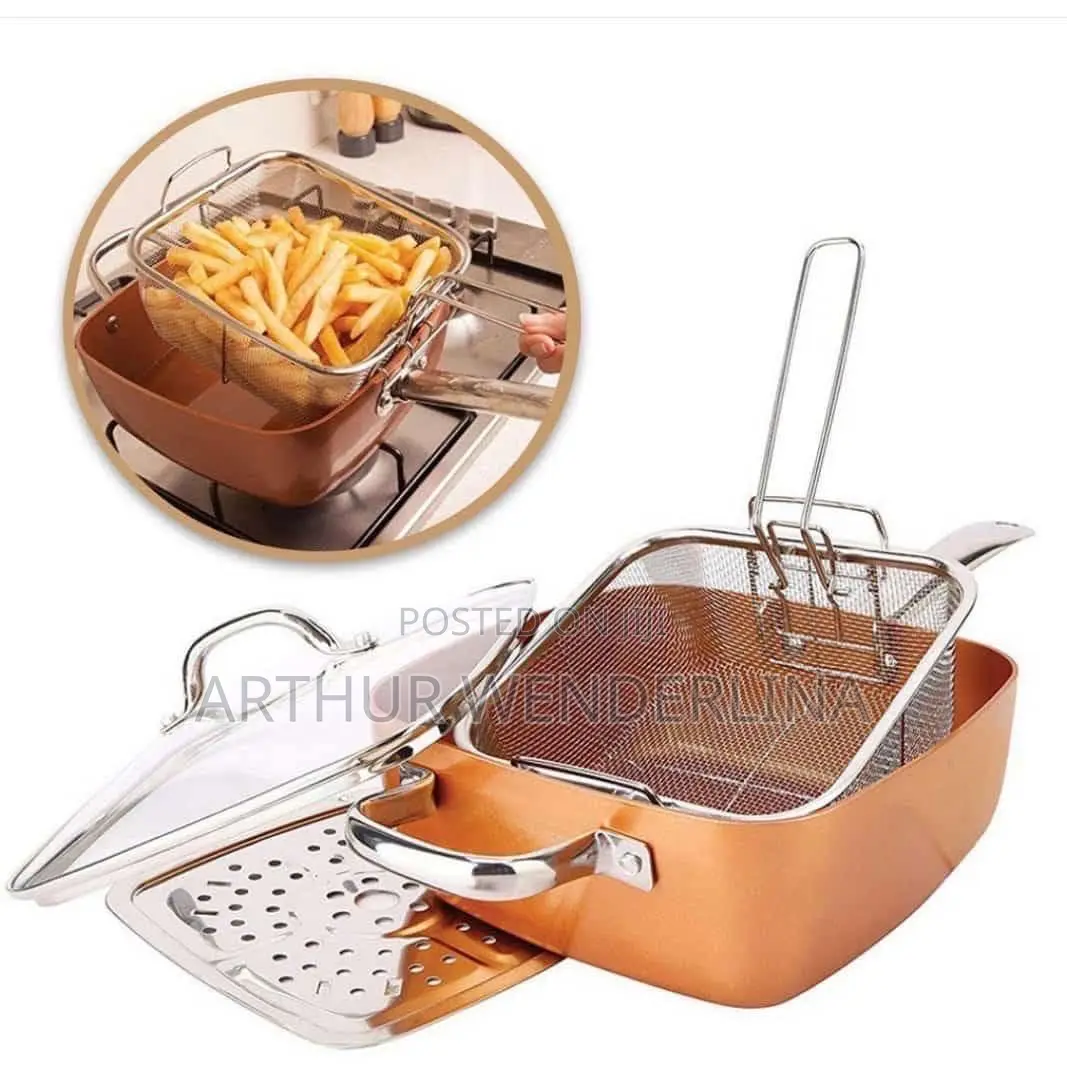 Deep Frypan for All Kinds of Fry Foods