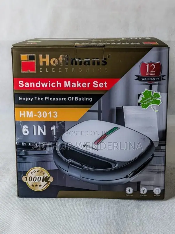 6 in 1 Sandwich Maker