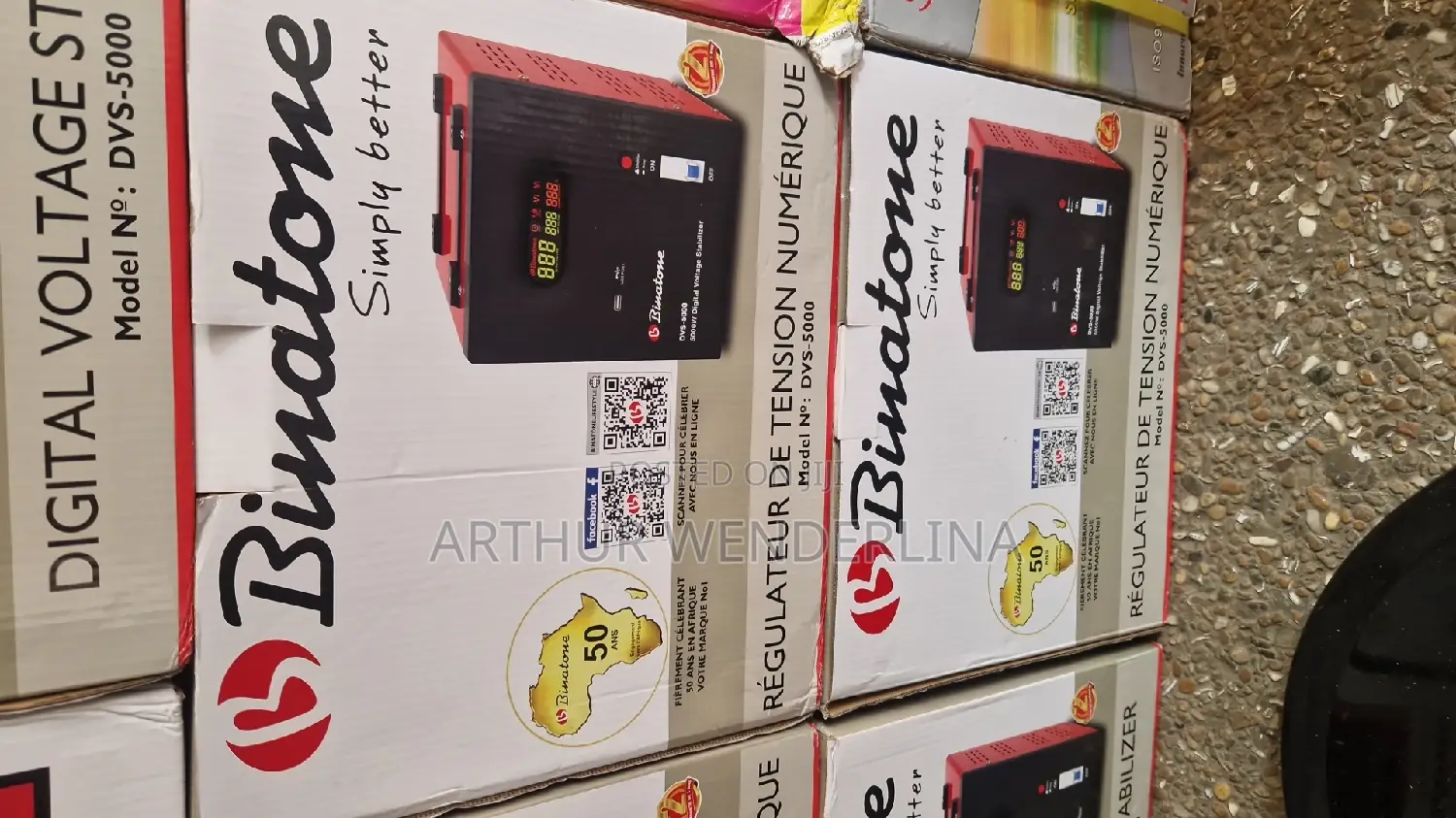 Binatone 5000W Digital Automatic Voltage Stabilizer