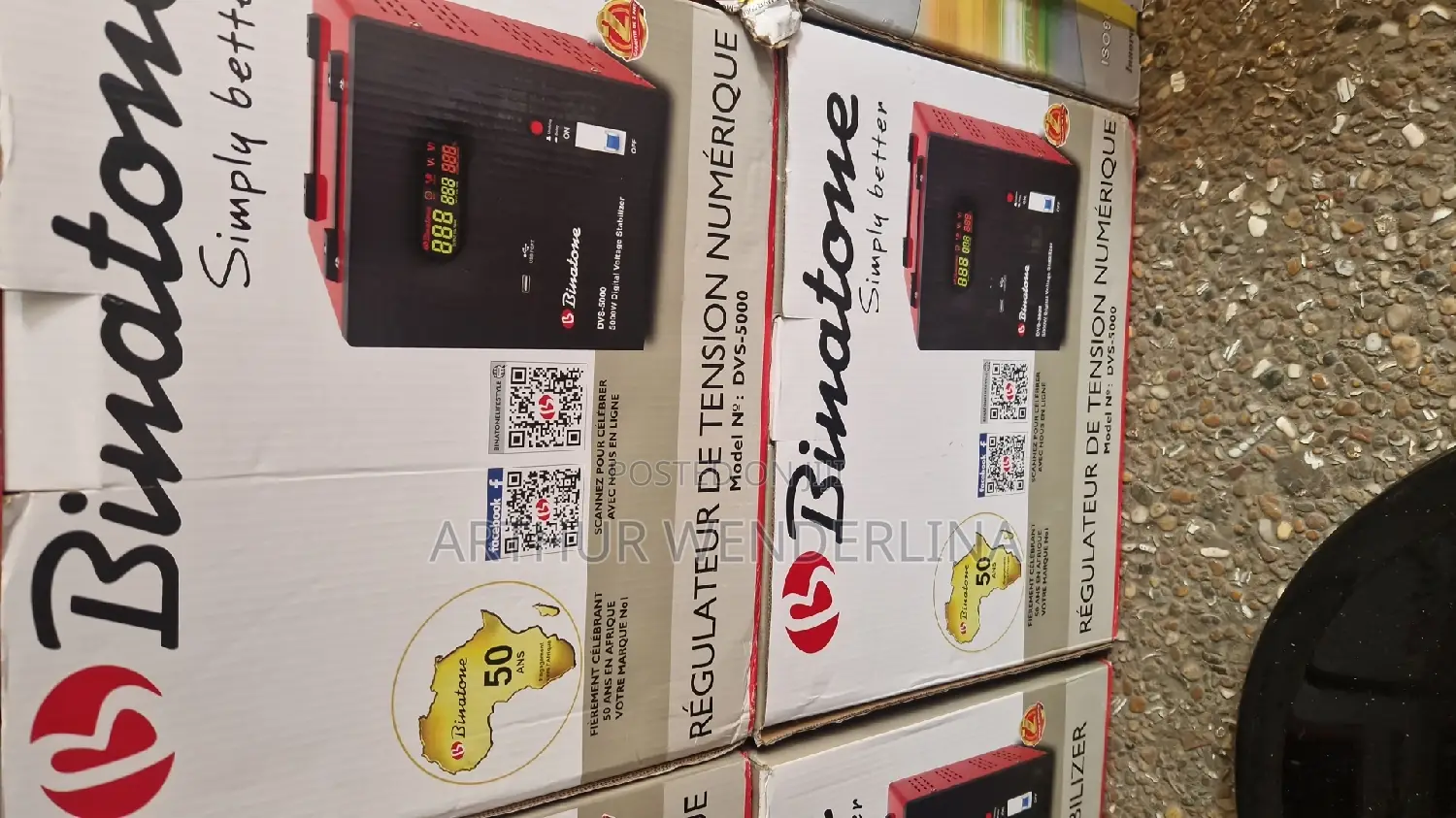 Binatone 5000W Digital Automatic Voltage Stabilizer