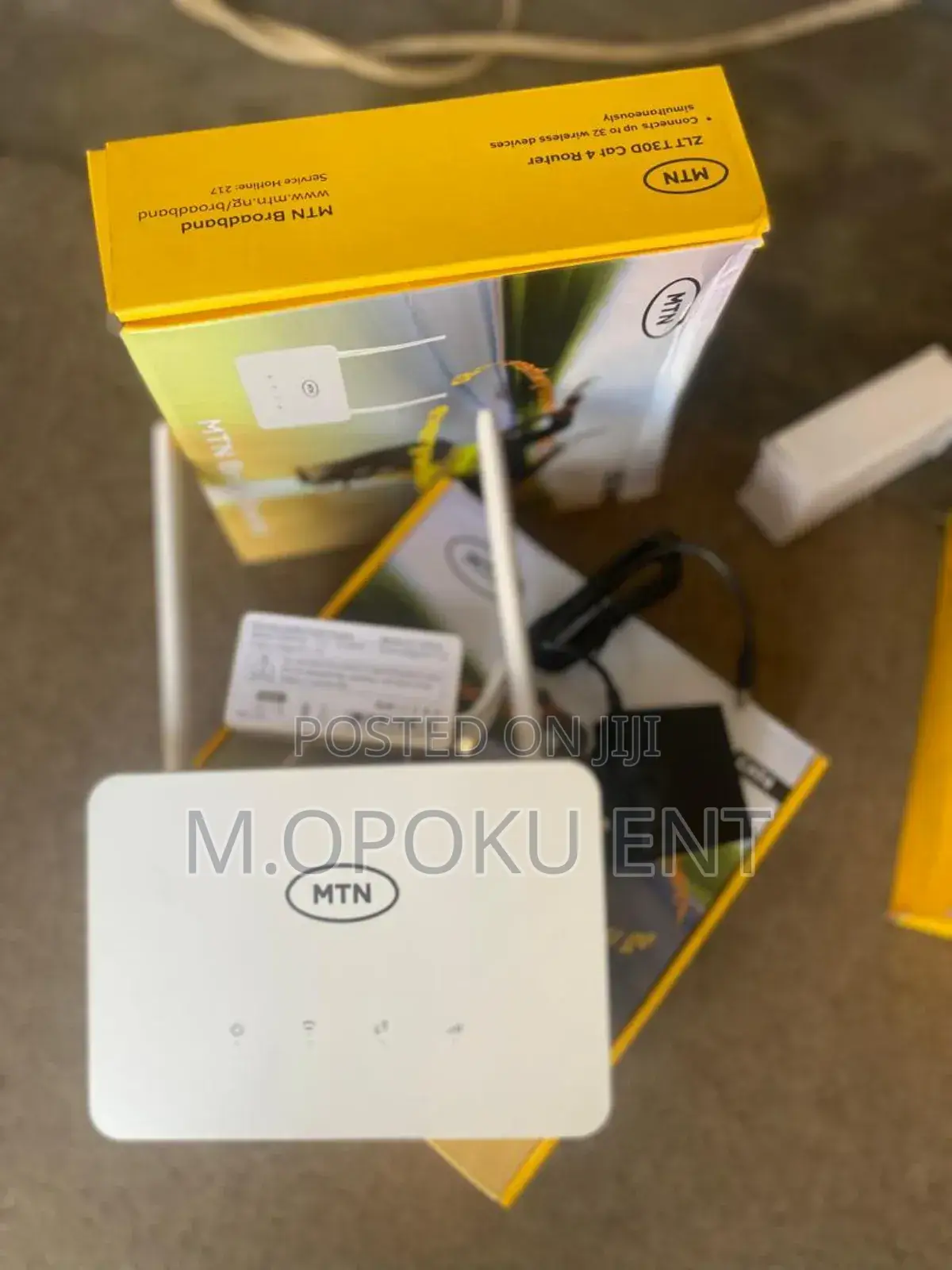 MTN Broadband ZLT T30d Cat 4 Router Universal