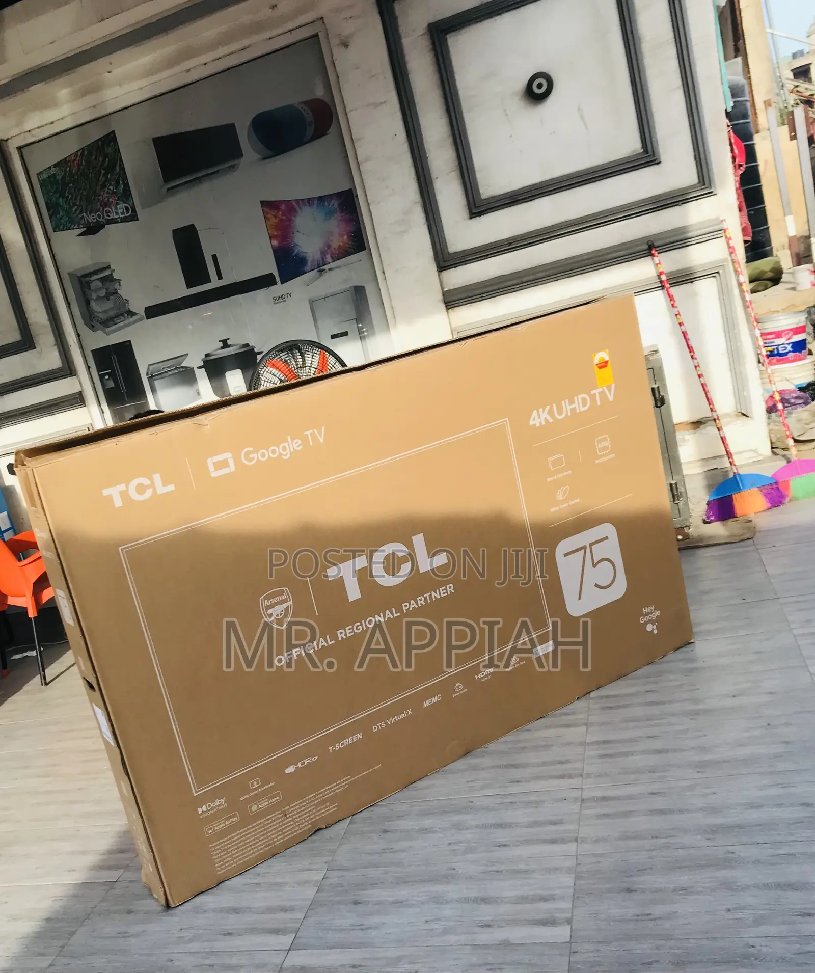 Order TCL 75p755 75” Ultra Hd Smart Google Tv(Black).