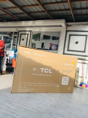 Order Quality TCL 75p755 75” Ultra HD Smart Google Tv.
