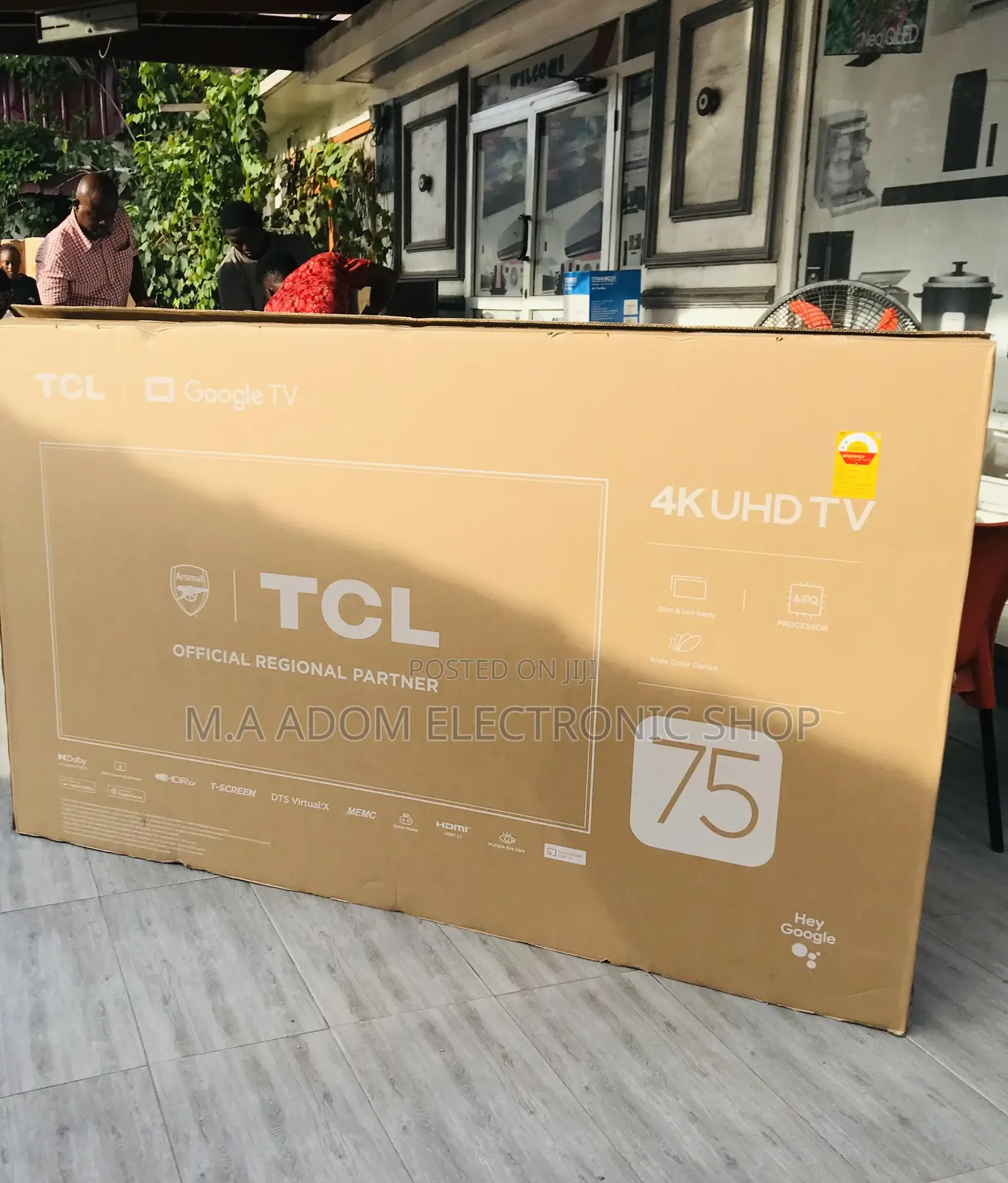 Order Affordable TCL 75p755 75” Uhd Google Television.