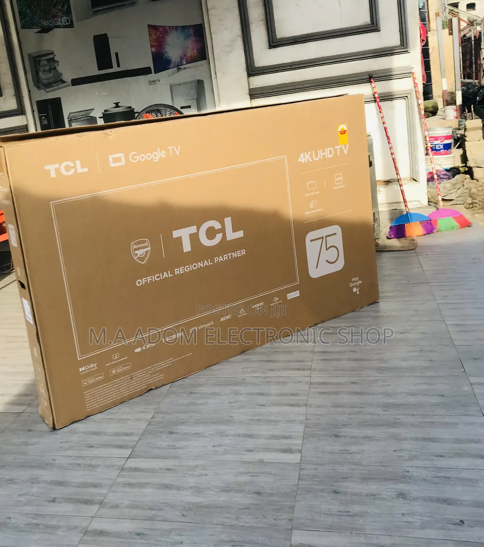 Order Affordable TCL 75p755 75” Uhd Google Smart Tv.