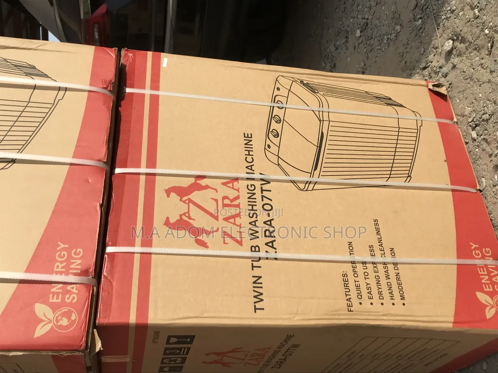 Check Out Original Zara 7kg Top Load Washing Machine 