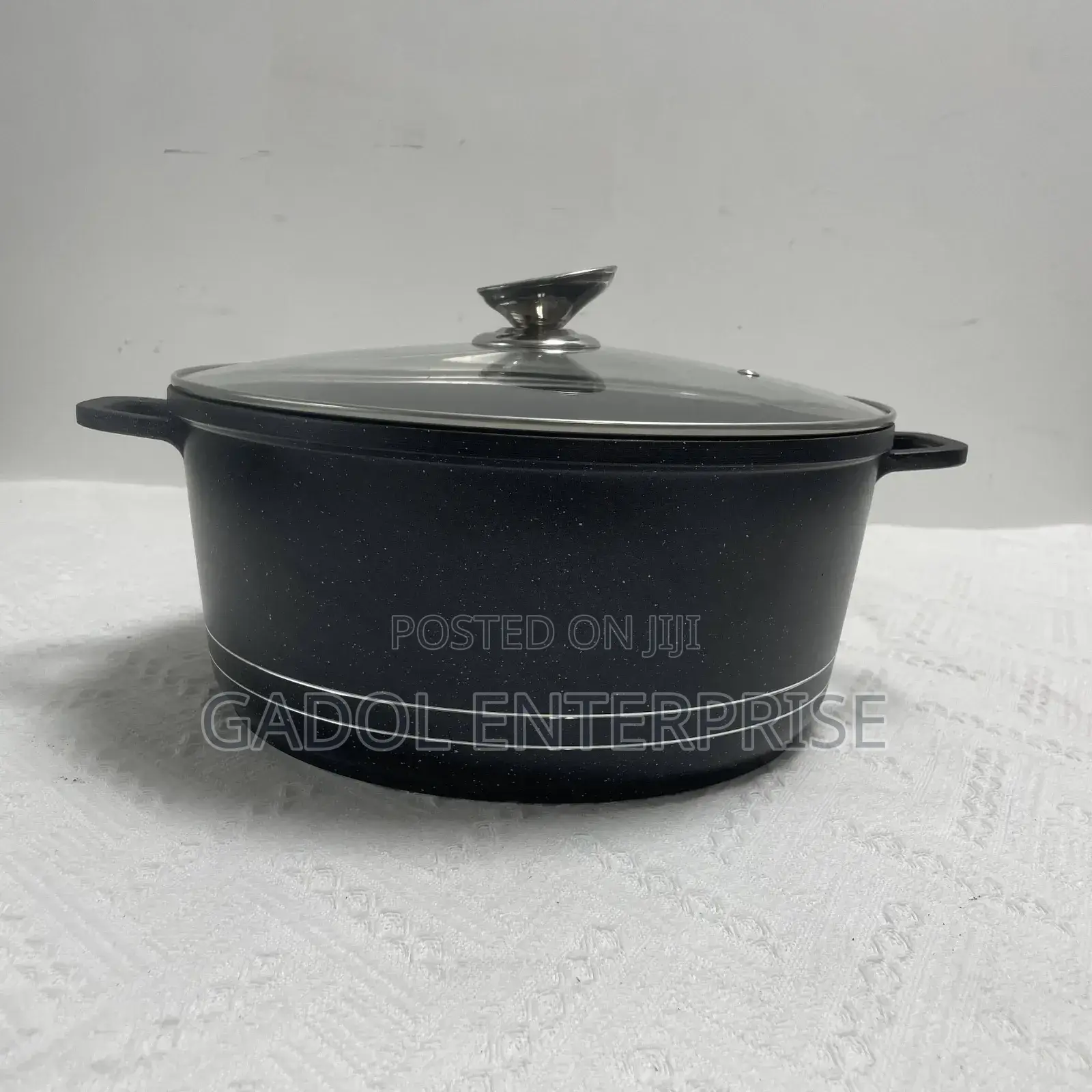 Large Nonstick Cookware Set 8l, 12l, 16l, 22l Induction Base