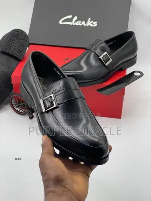Men’S Formal Clarks Derby Shoes With Classic Detailing