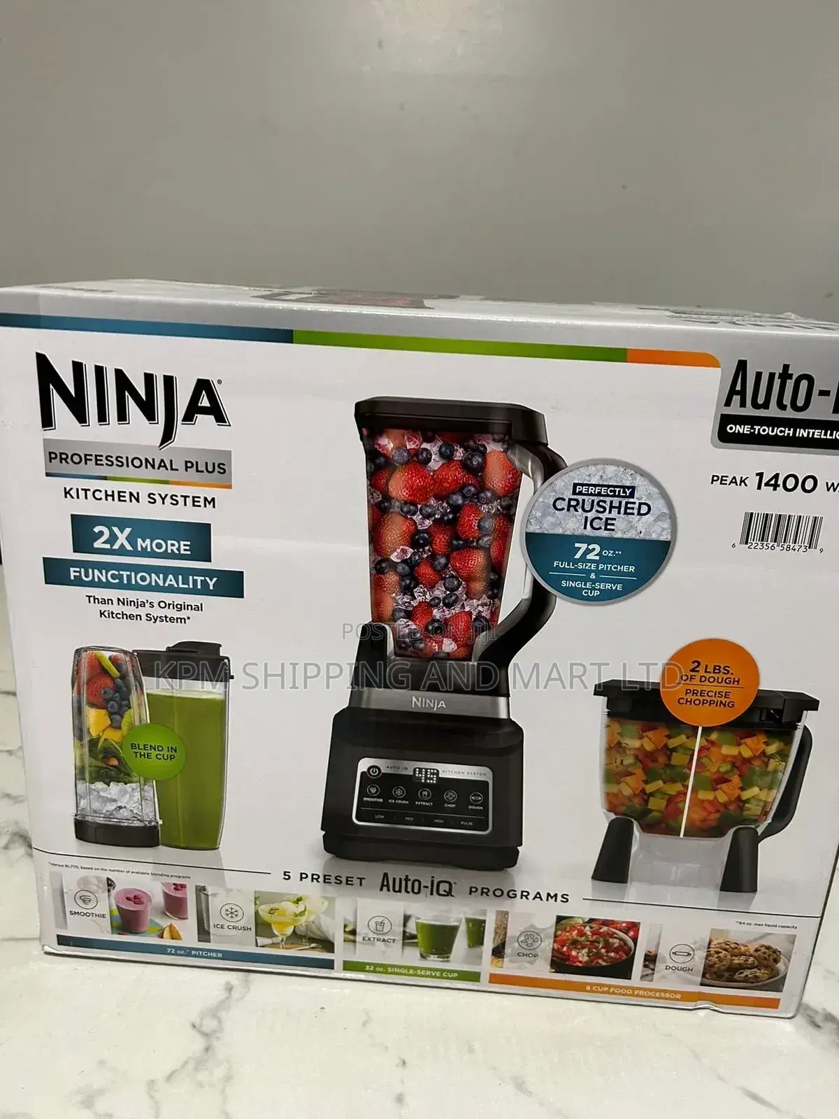 Ninja Blender 4 in 1(Usa Need Stepdown or 110)