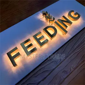 Classy 3D Backlit Signage