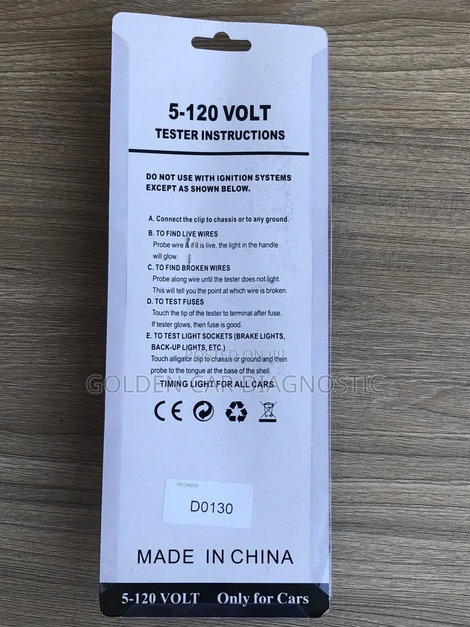 Car LED Digital Circuit Tester Pen