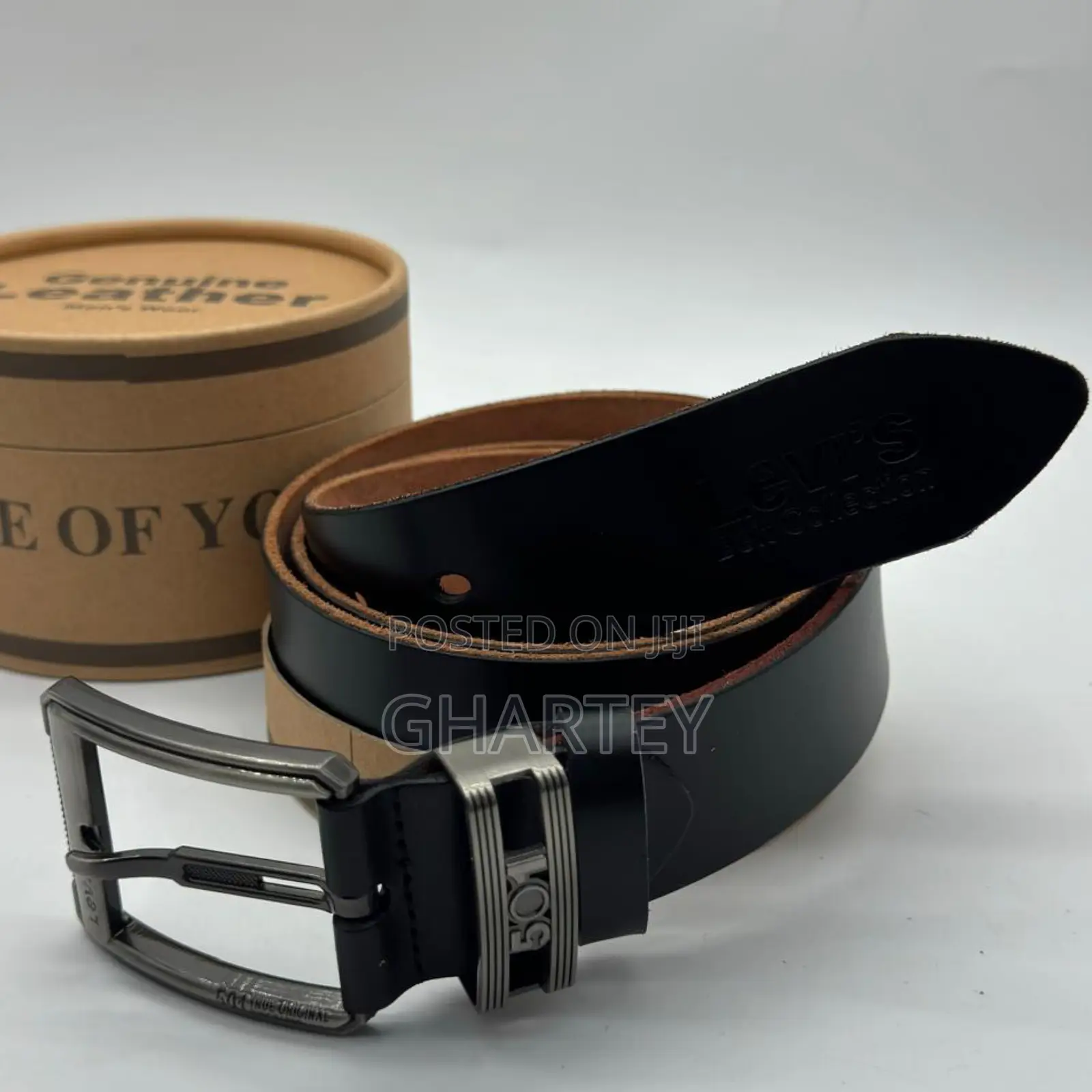 Casual Leather Belt for Men
