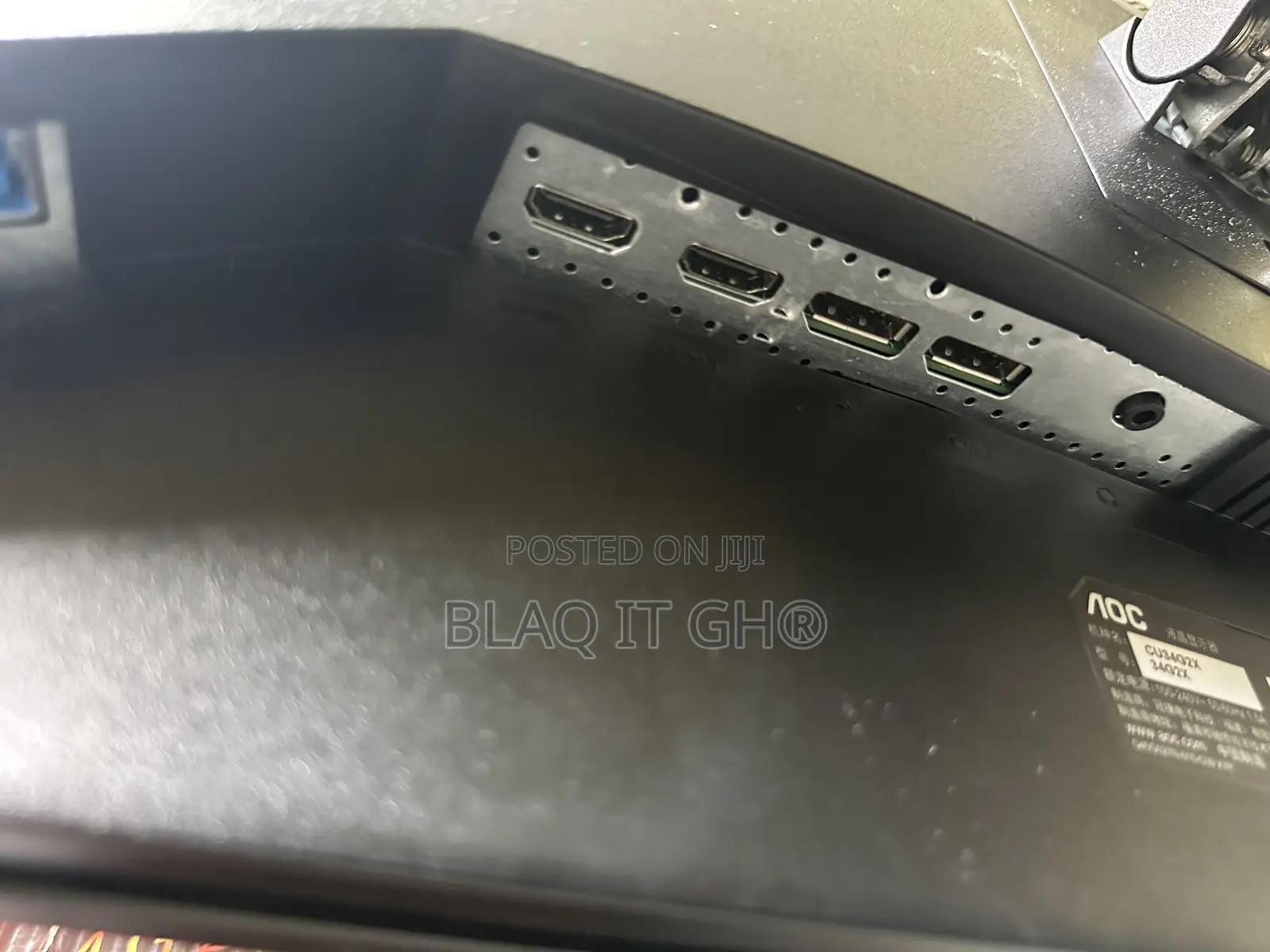 AOC 34” WQHD 3440x1440 144htz