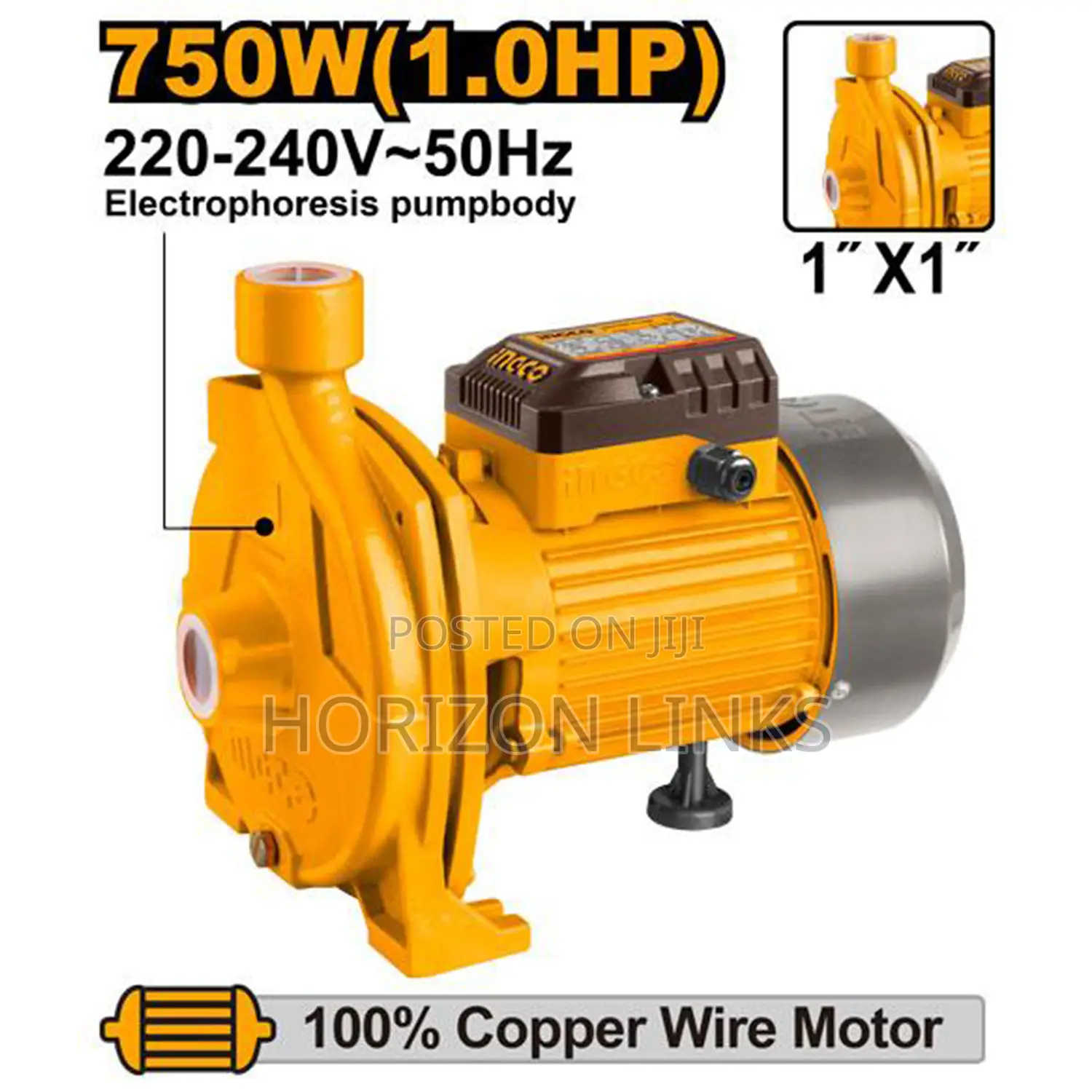 Ingco Water Pump - Cpm7508