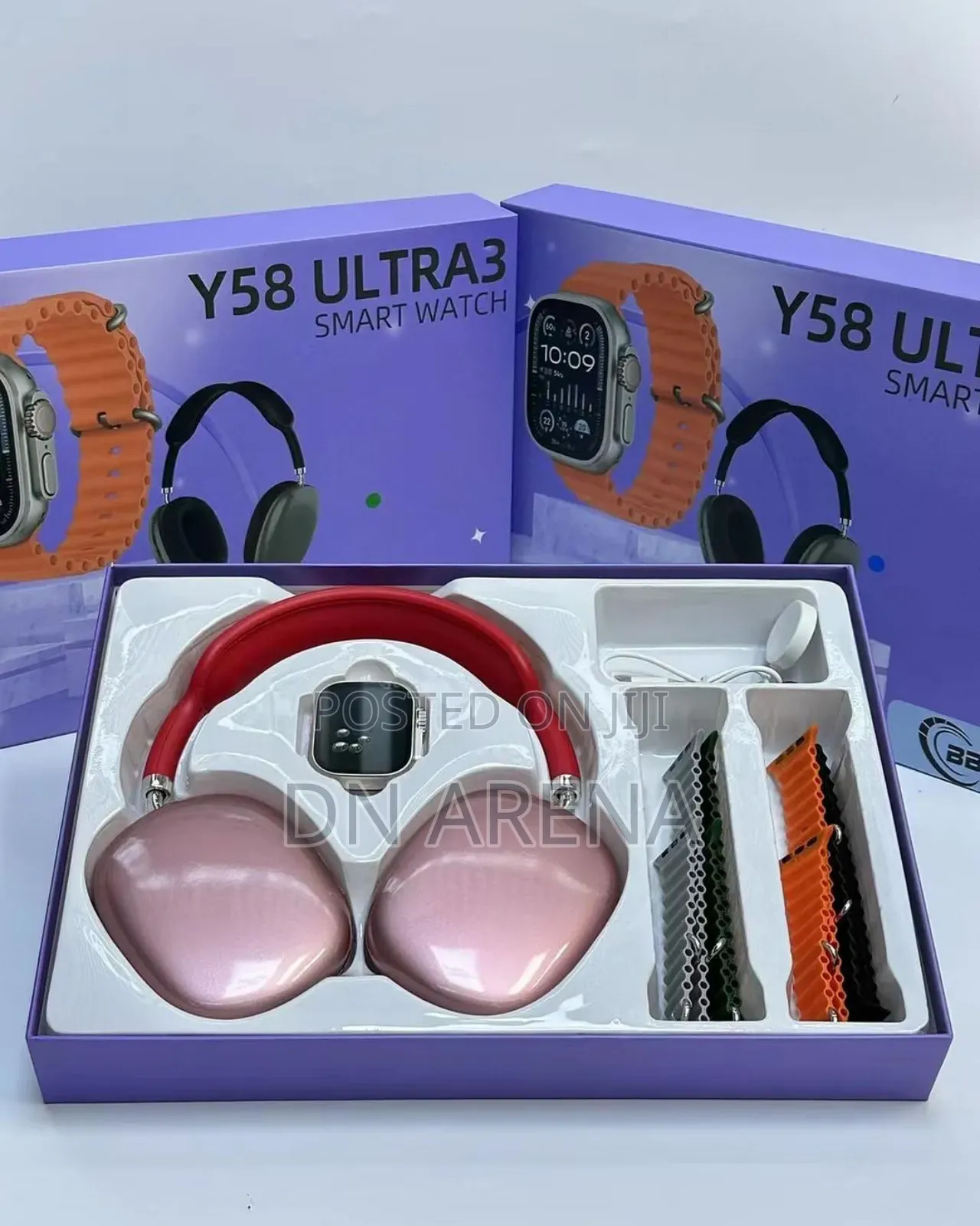 Y58 Ultra Smart Watch With P9 TWS Headset