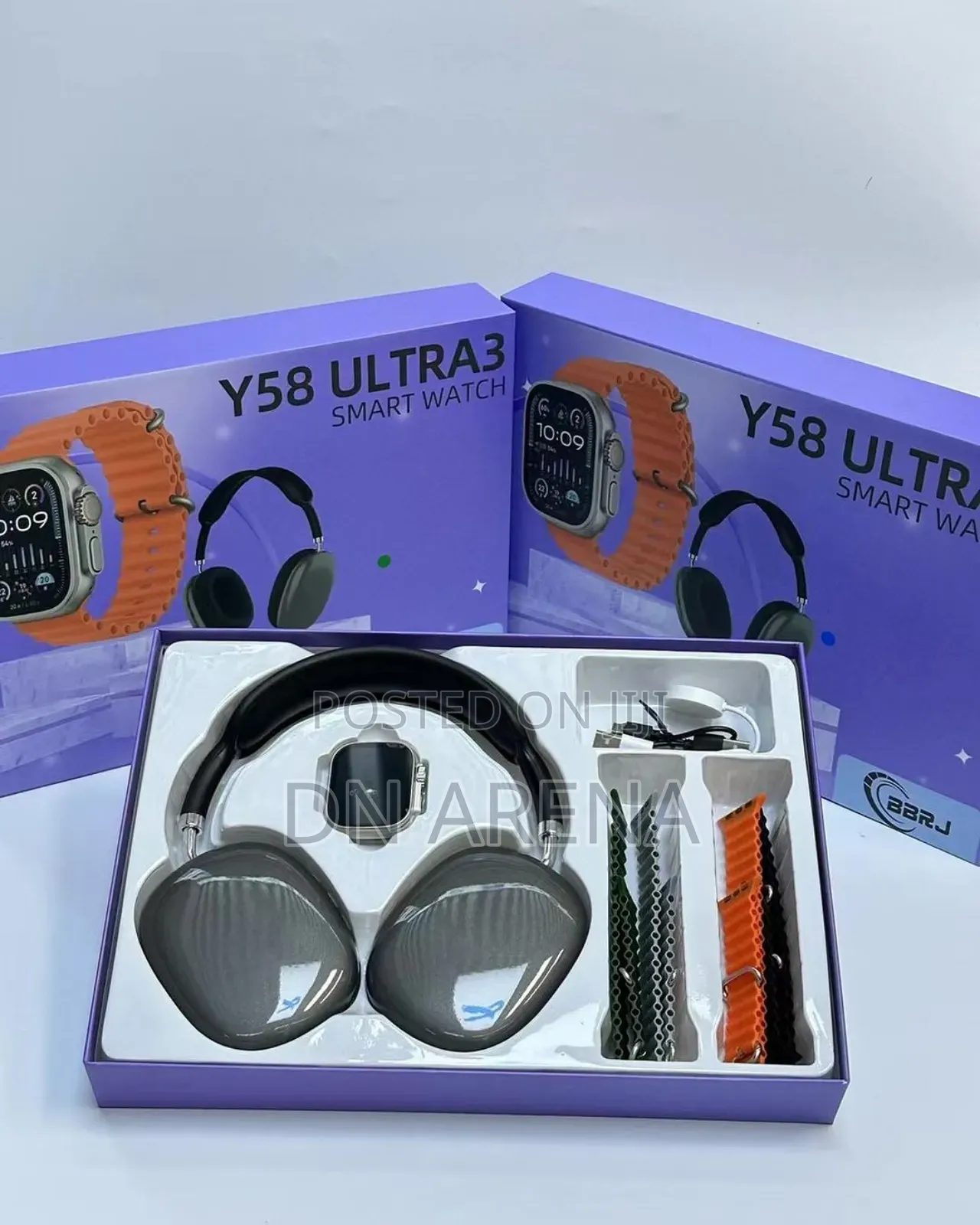 Y58 Ultra Smart Watch With P9 TWS Headset