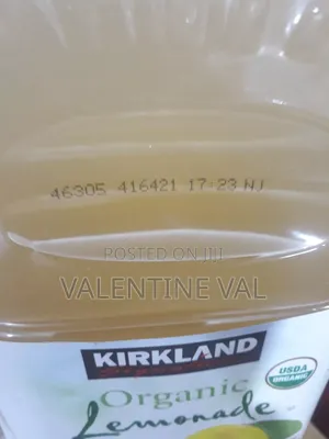 Kirkland Organic Lemon