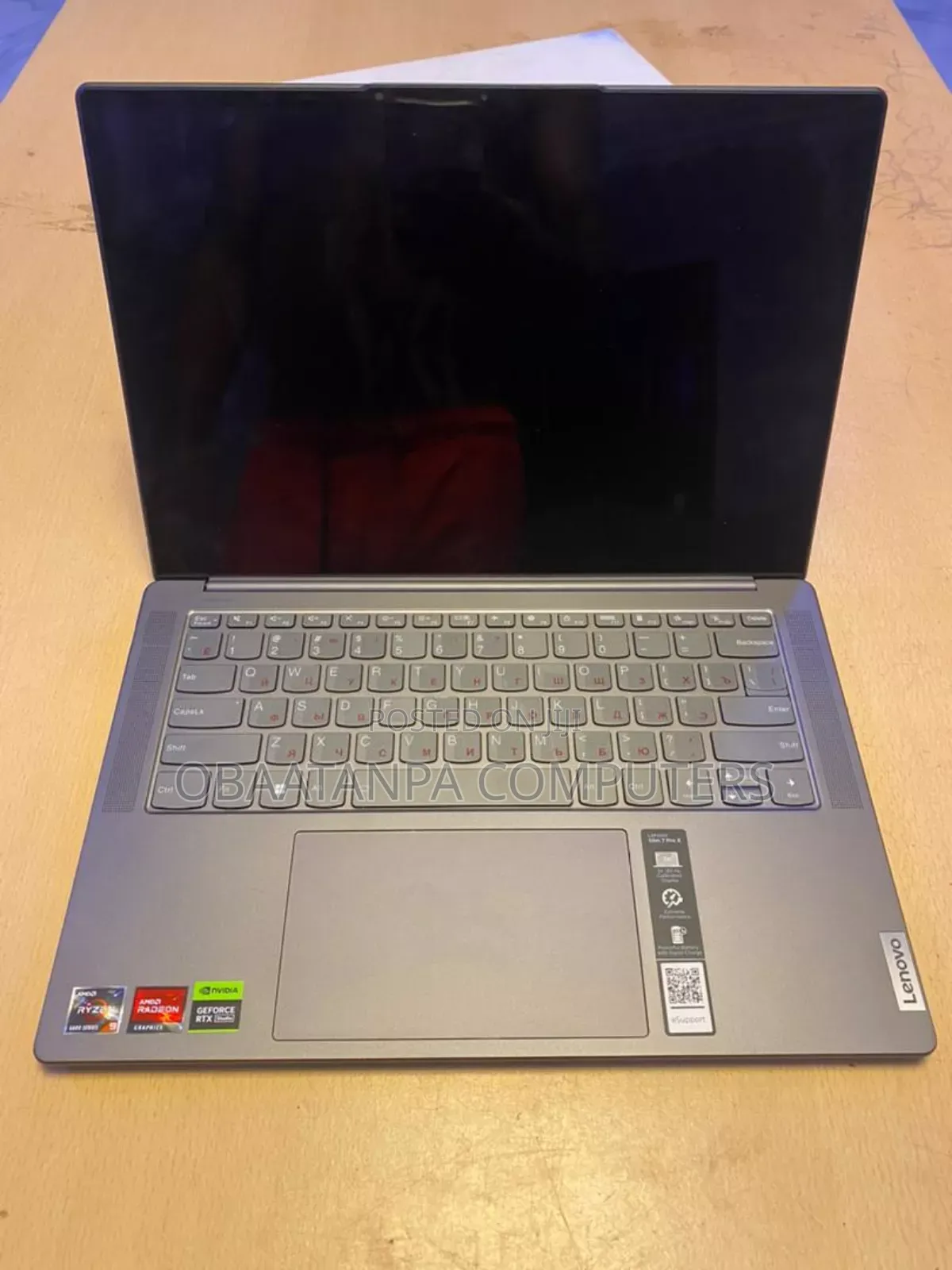 New Laptop Lenovo Legion 5i 32GB AMD Ryzen 9 SSD 1T