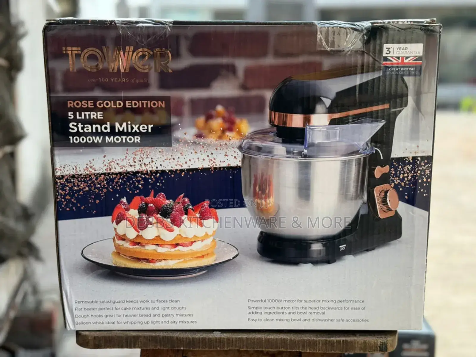 Original 5LITRE Tower Stand Mixer From UK