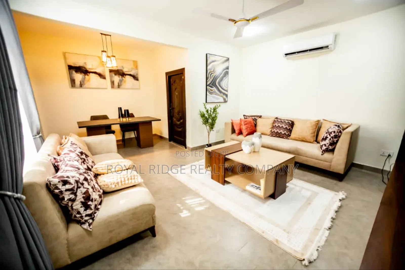 Furnished 2bdrm Apartment in East Airport, Accra Metropolitan for rent