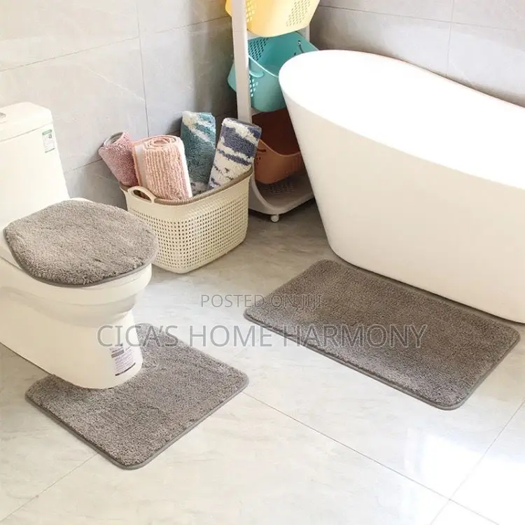 Cozy Bathroom Mat Set