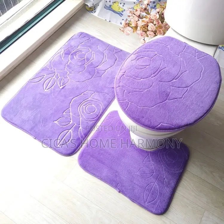 Cozy Bathroom Mat Set