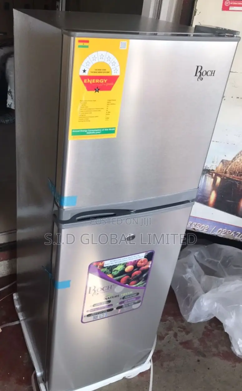 Keep Food Fresh Roch 138L Double Door Fridge (RFR-170DT-J)