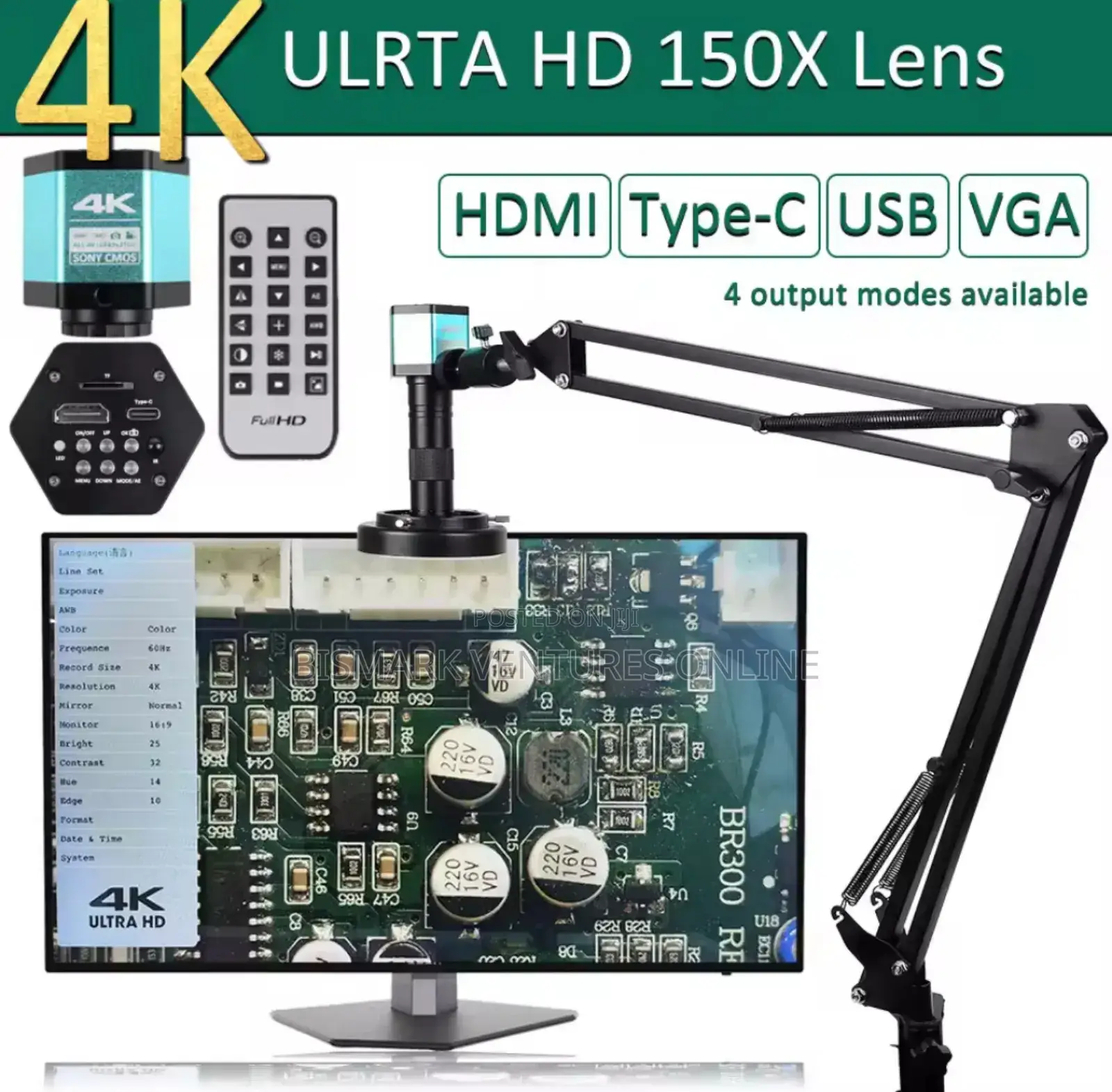 Electronic Digital Microscope Fo Soldering Microscope Set