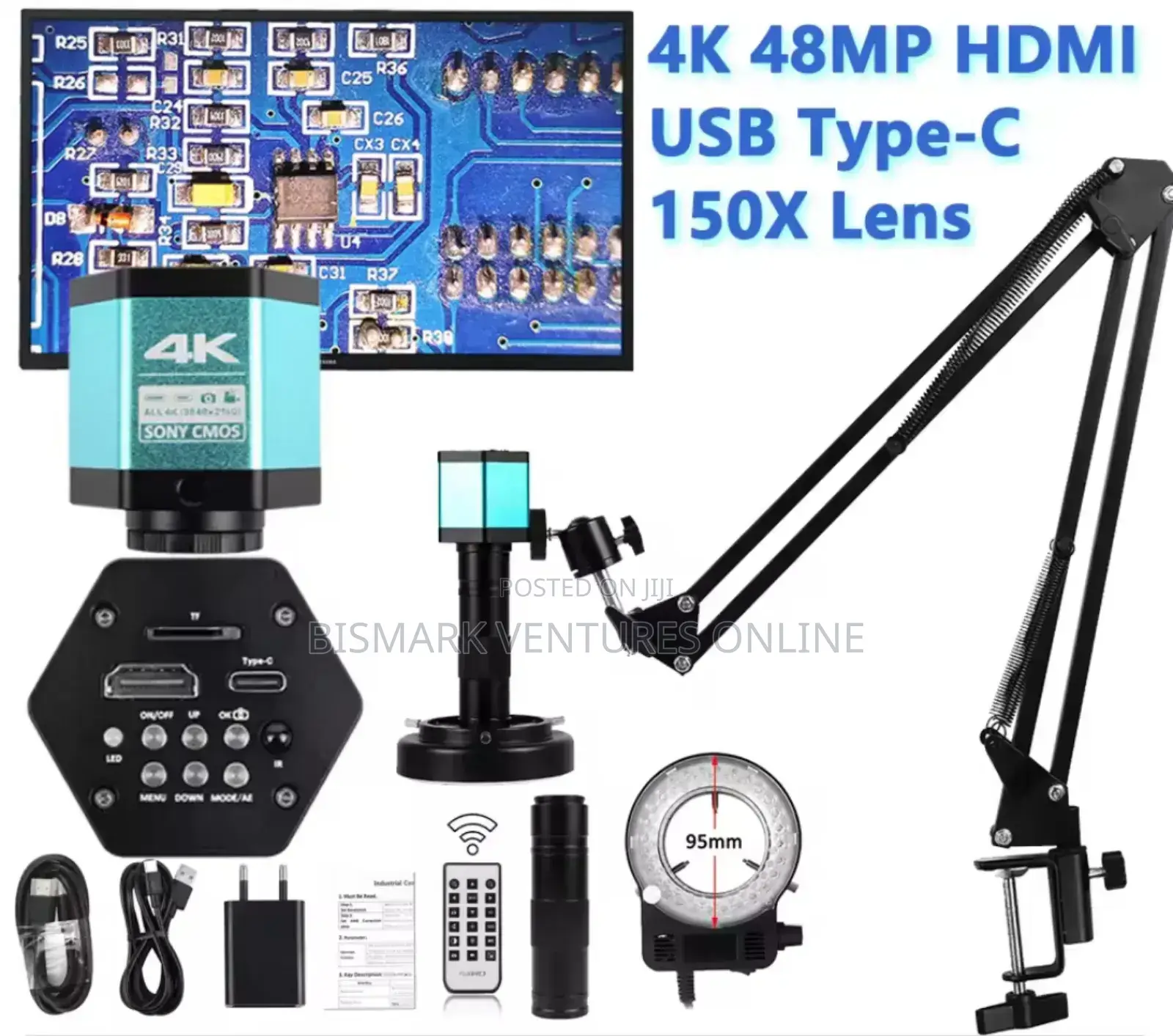 Electronic Digital Microscope Fo Soldering Microscope Set