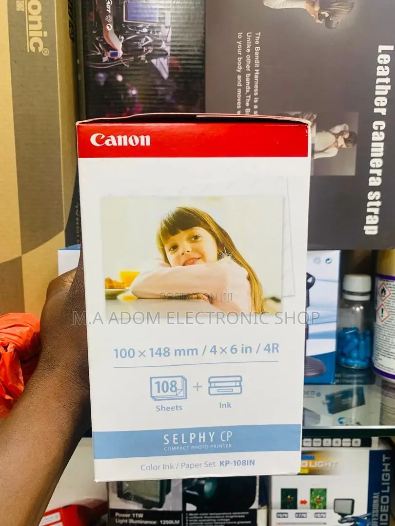 Unleash Your Creativity With the Canon KP-108IN Color Ink