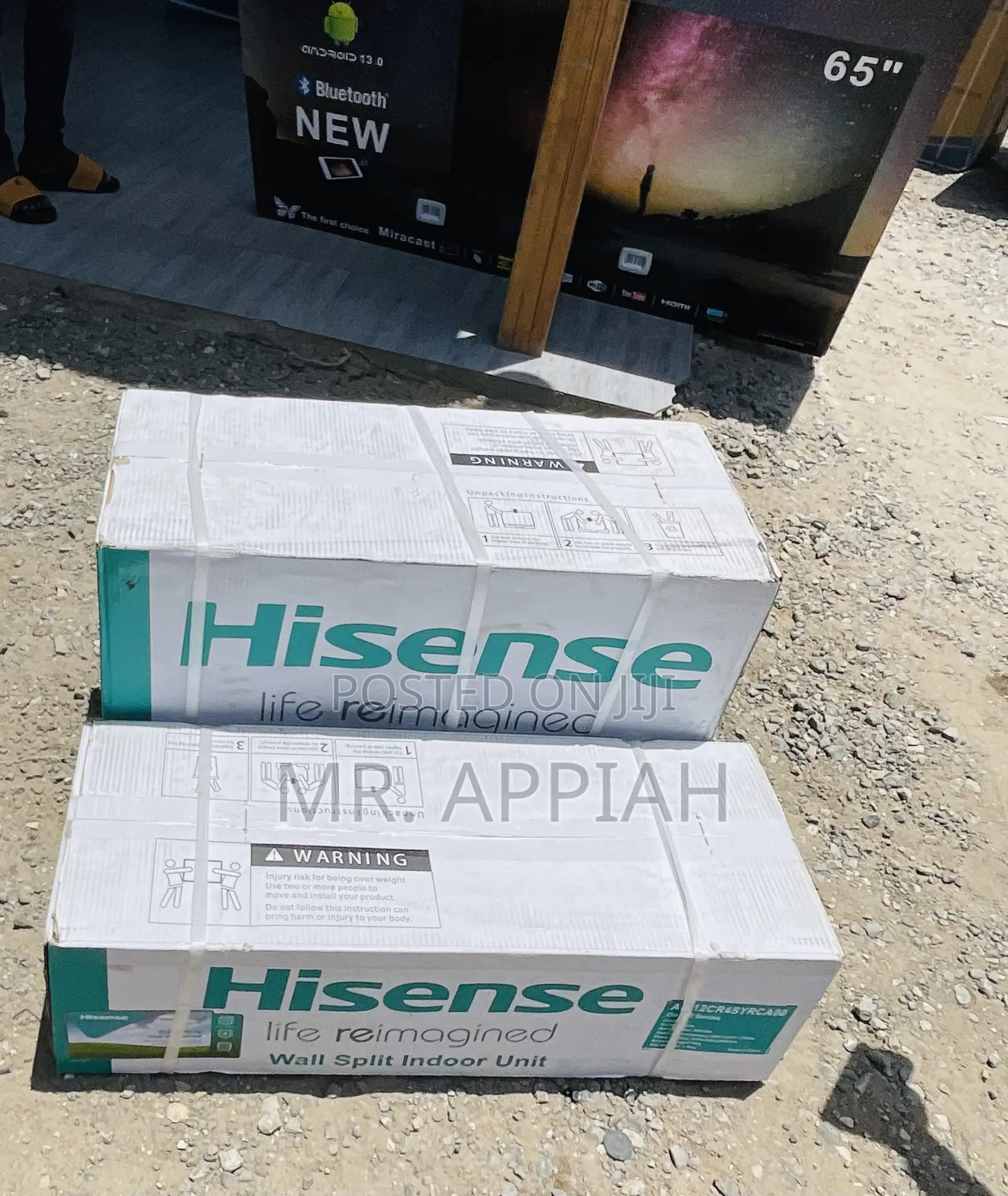 Authentic Hisence 2.0hp Non Inverter Electric Ac(R410).