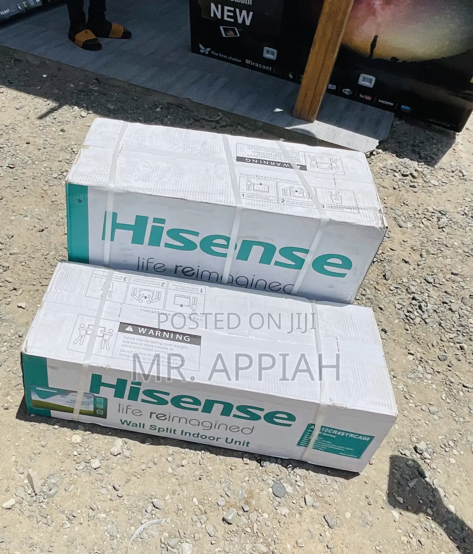 Energy Efficient Hisence 2.0hp Non Inverter Electric Ac.