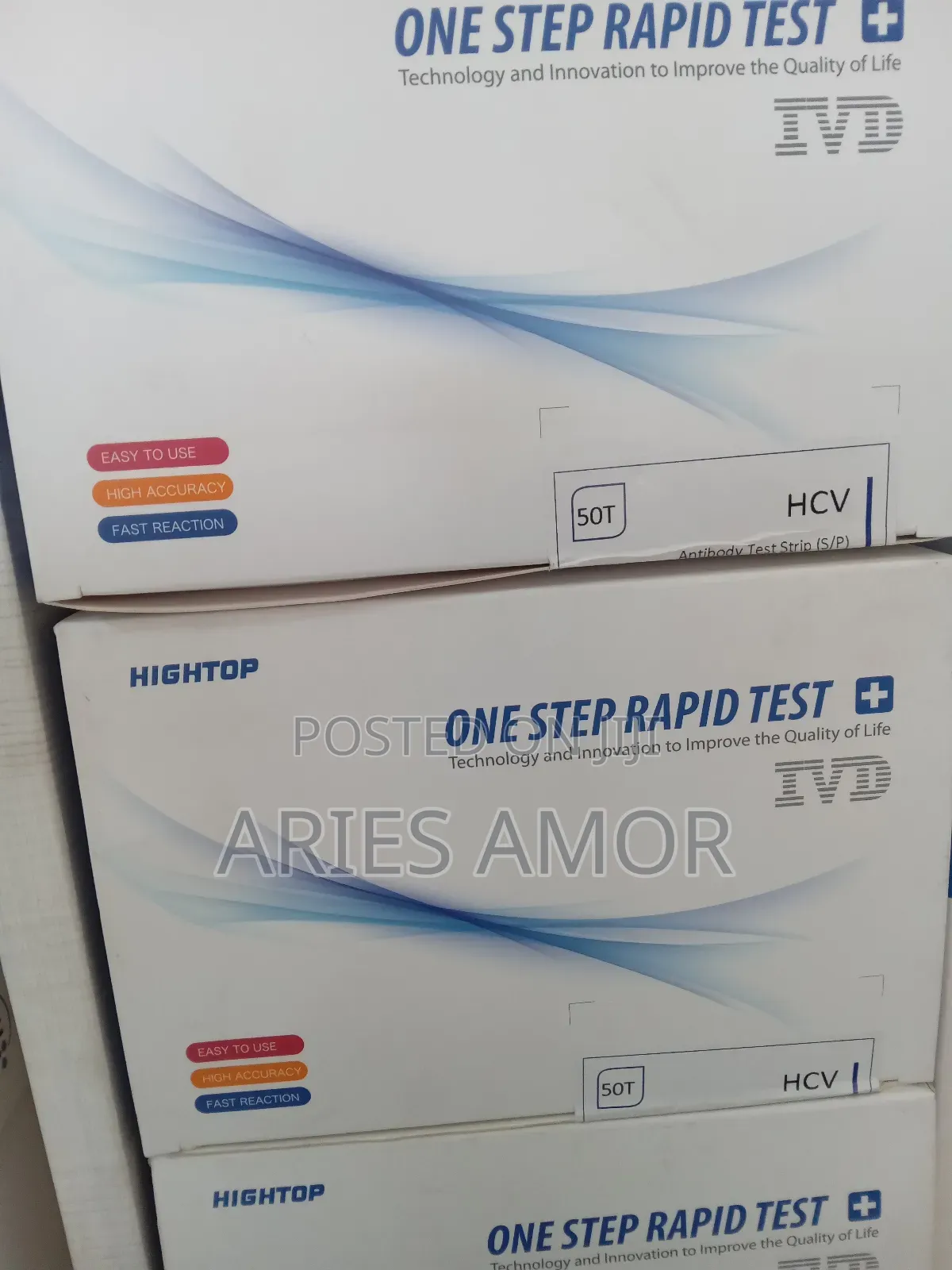 Hepatitis C Test Strips