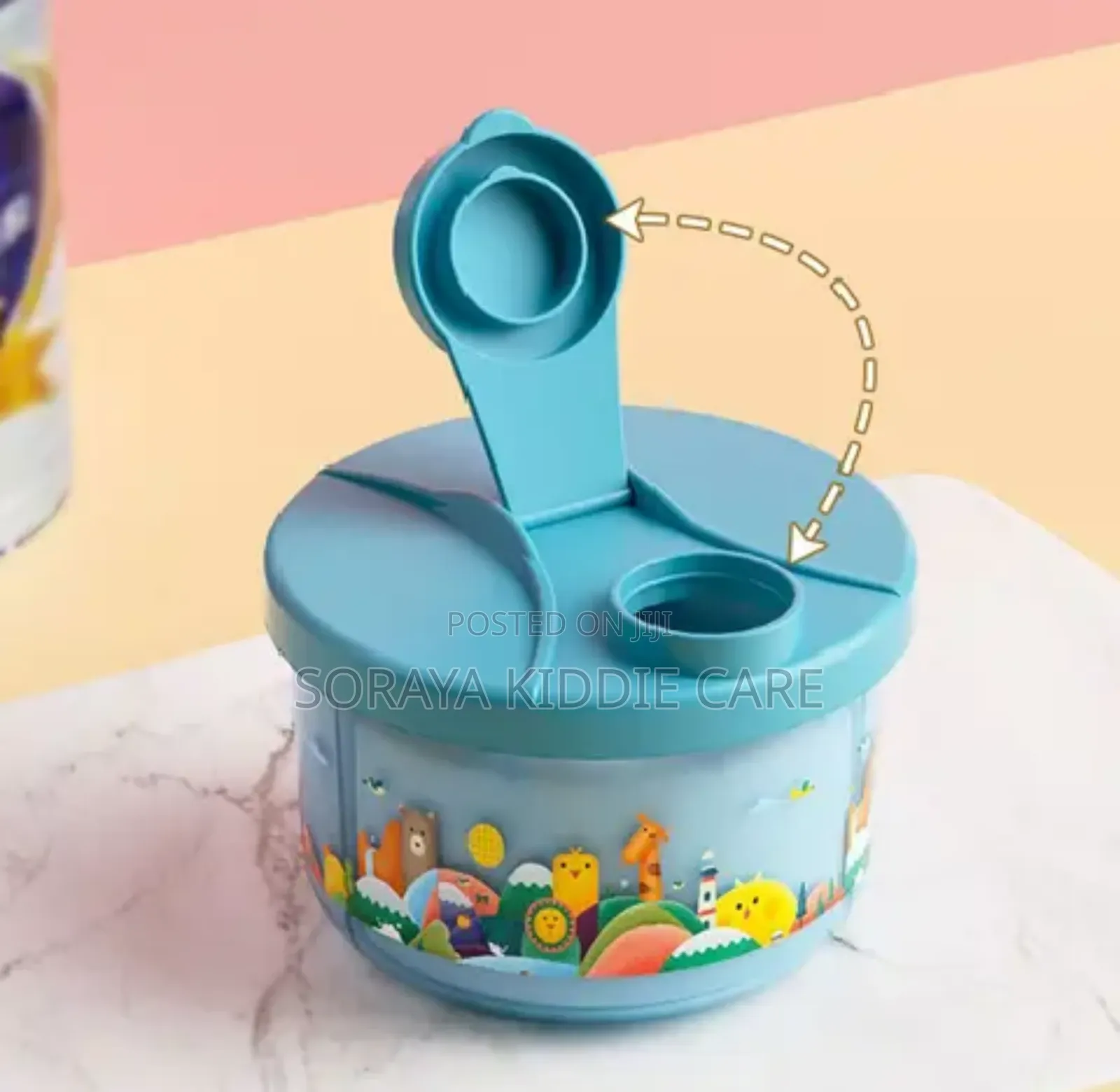 Baby Cereal and Milk Storage Dispenser