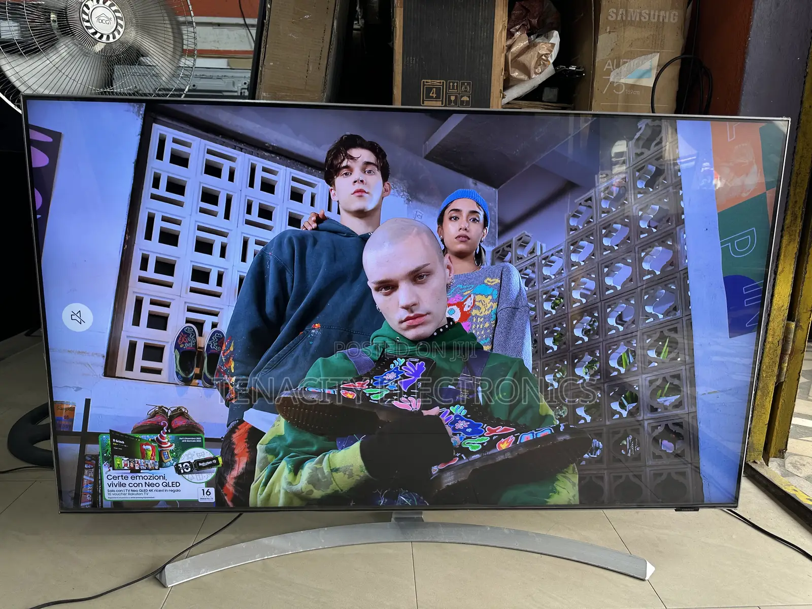 2023/55”Neo Qled Samsung Uhd HDR Smart Satellite Tv