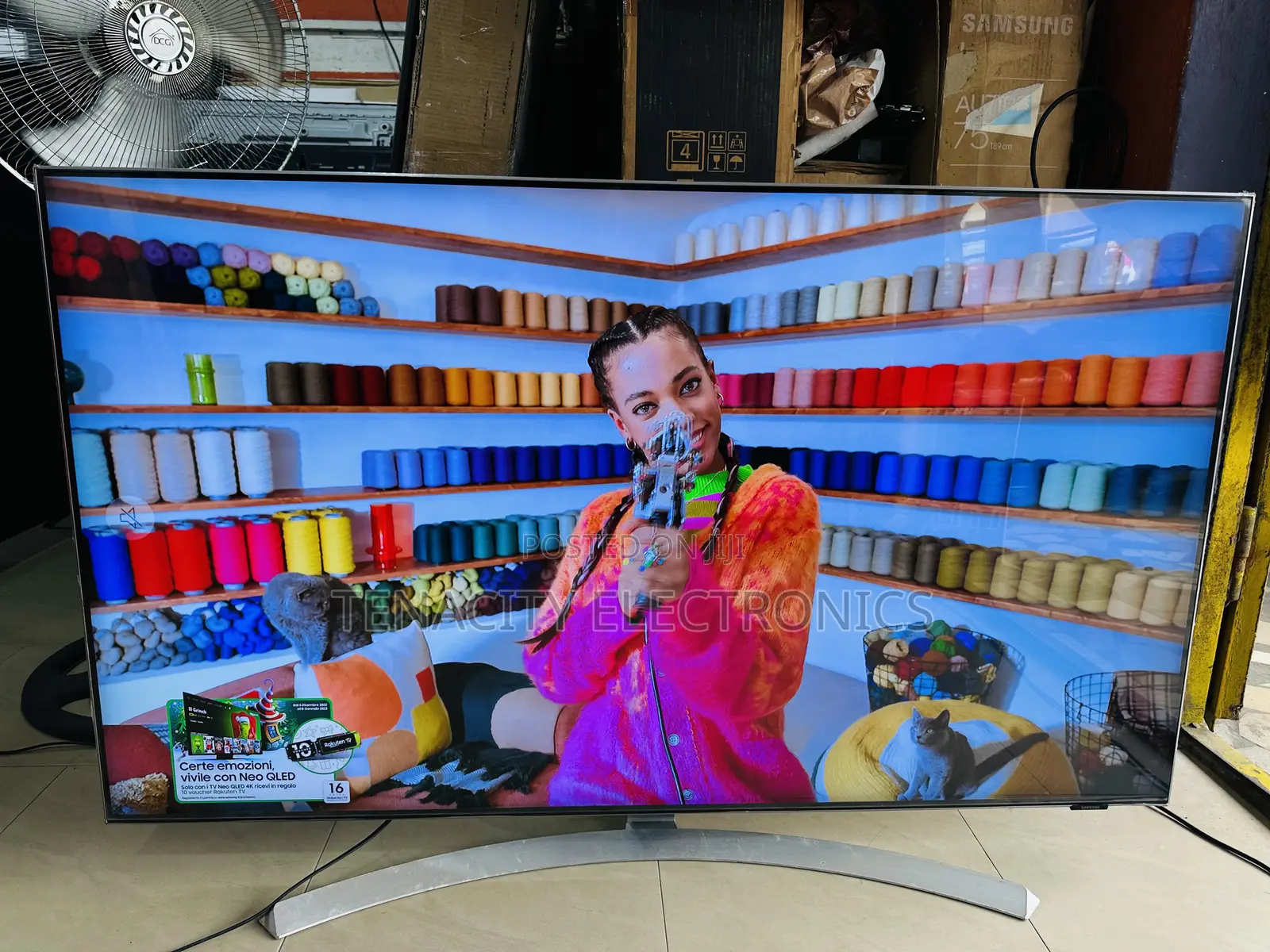 2023/55”Neo Qled Samsung Uhd HDR Smart Satellite Tv