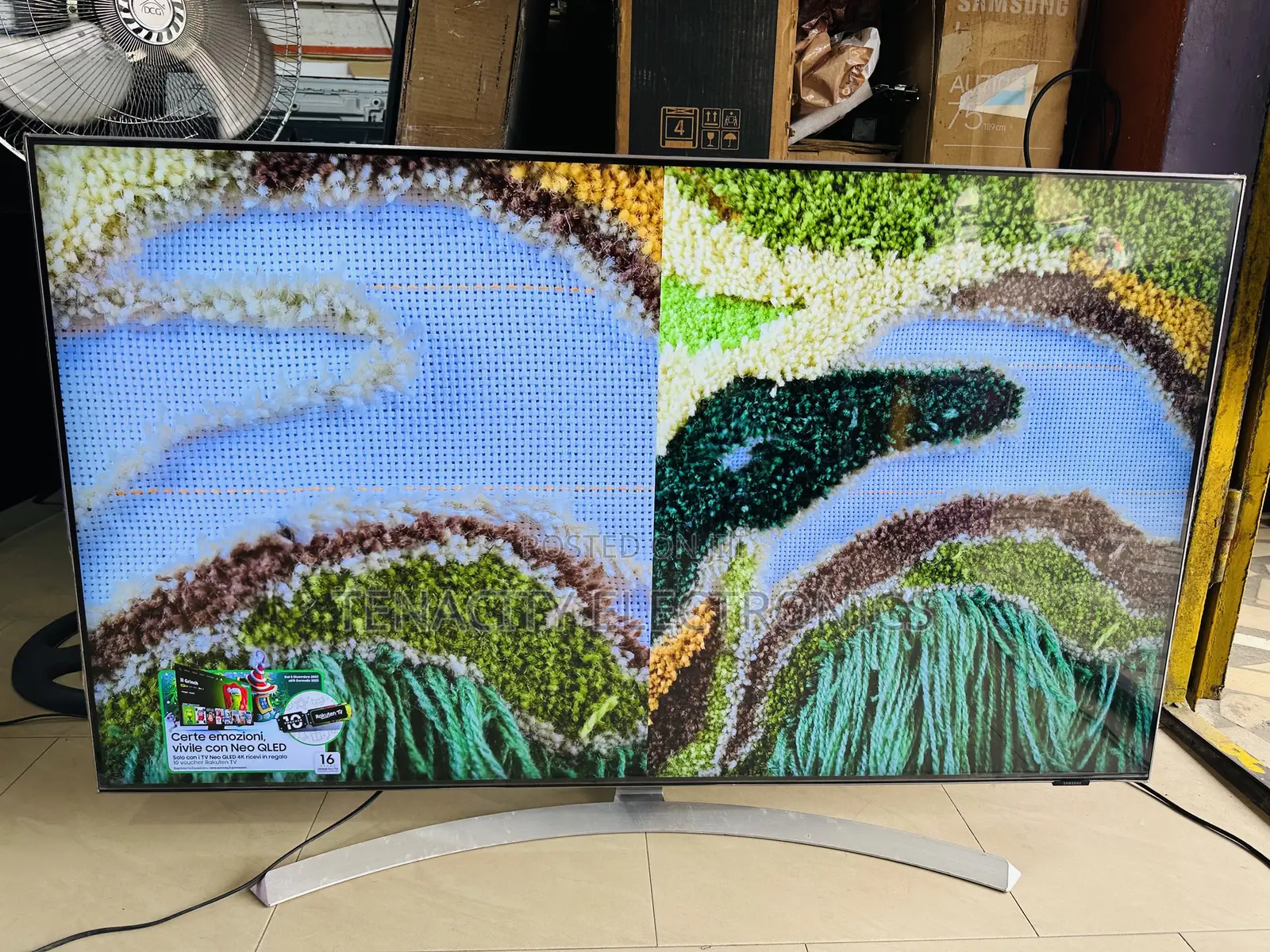 2023/55”Neo Qled Samsung Uhd HDR Smart Satellite Tv