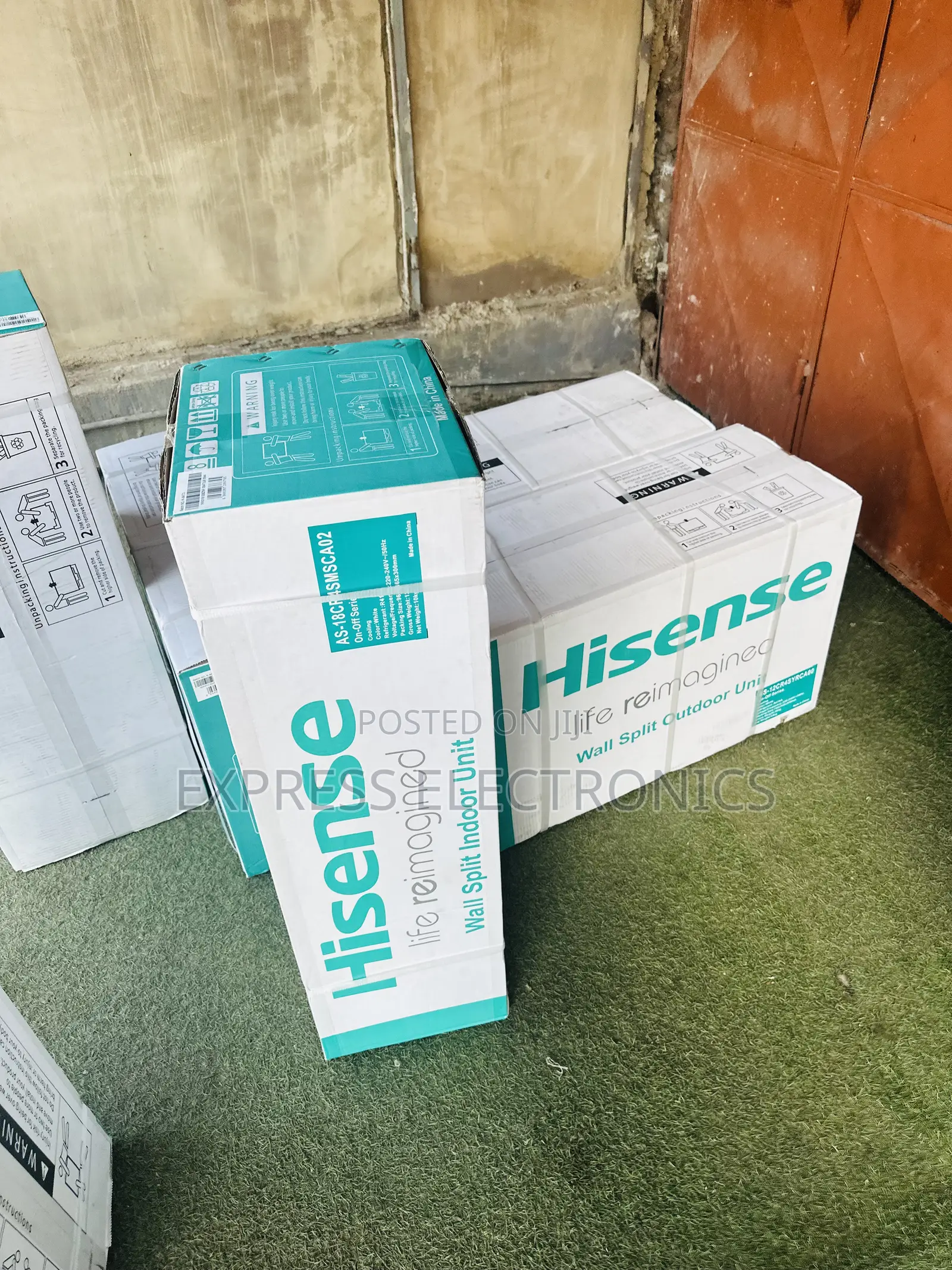 Zealous Sleek Design Hisense Split R410 Gas 2hp