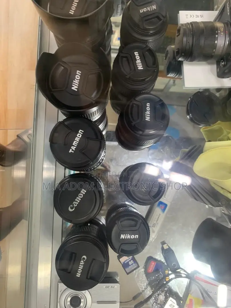 All Type of Camera Lens Available for a Stunning Visuals