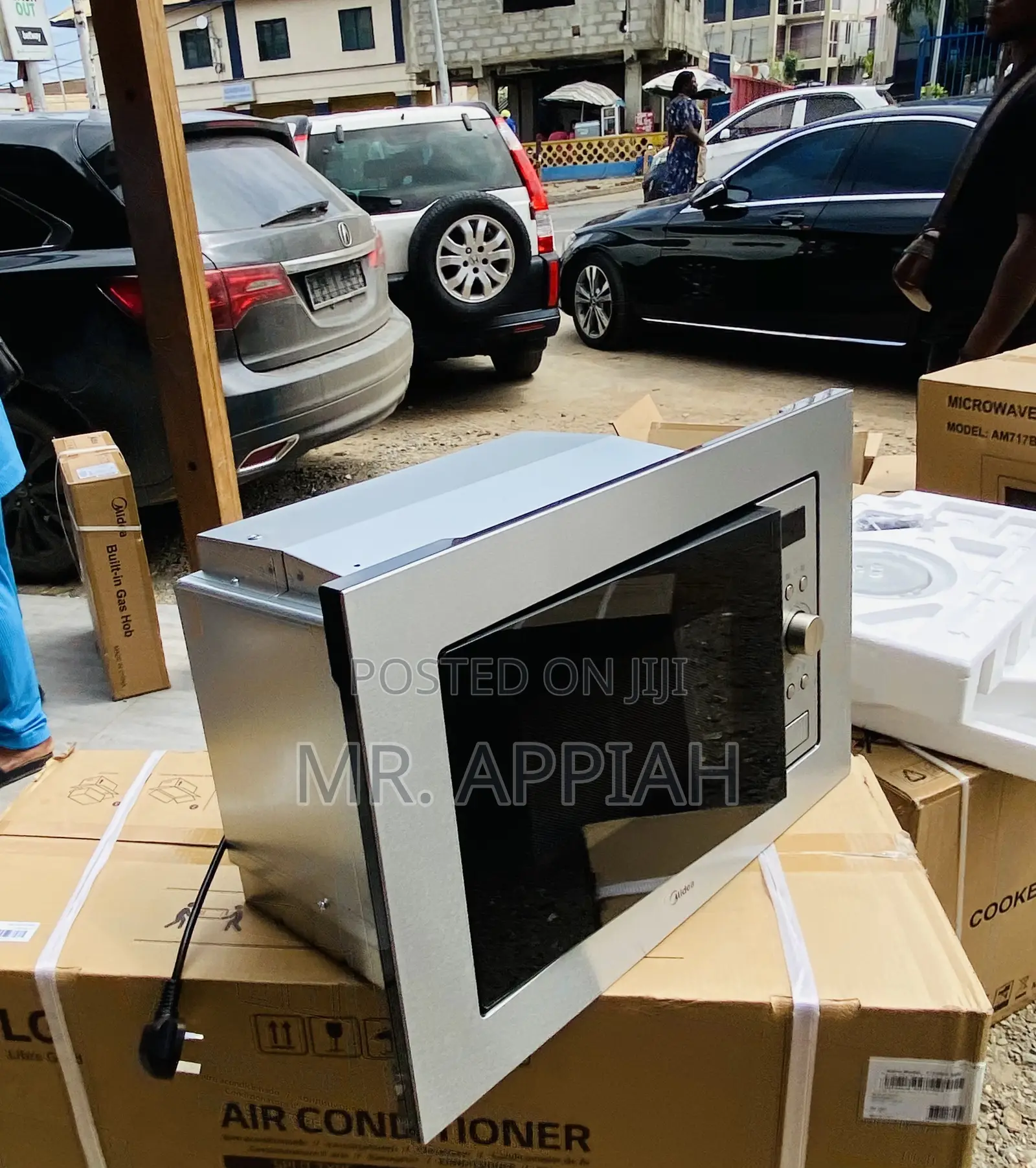 Long Lasting Midea Am717bs7 17L Microwave(Silver).
