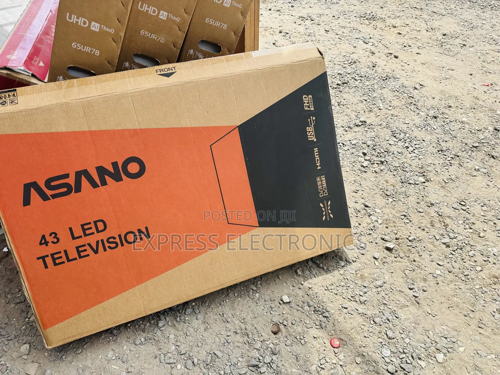 43”Smart Asano Television  Text Us For