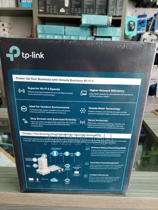 Tp-Link Ax3000 Wi-Fi 6 Access Point Eap650-Outdoor 2